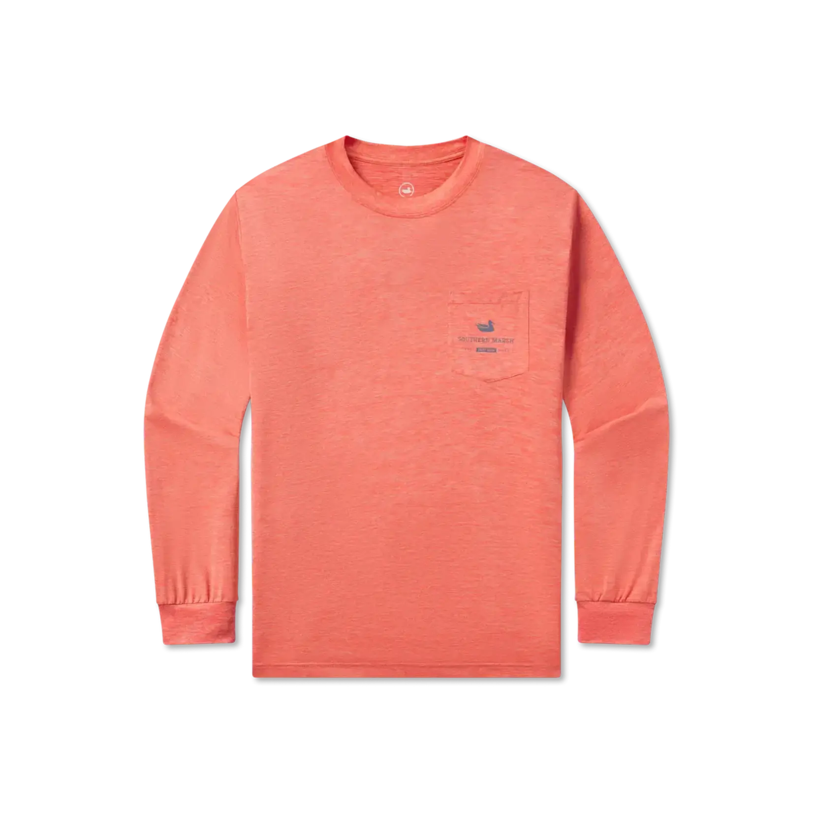 Southern Marsh Southern Marsh FIELDTEC Heathered Tee - Marlin Merc. Co. - Long Sleeve - Coral