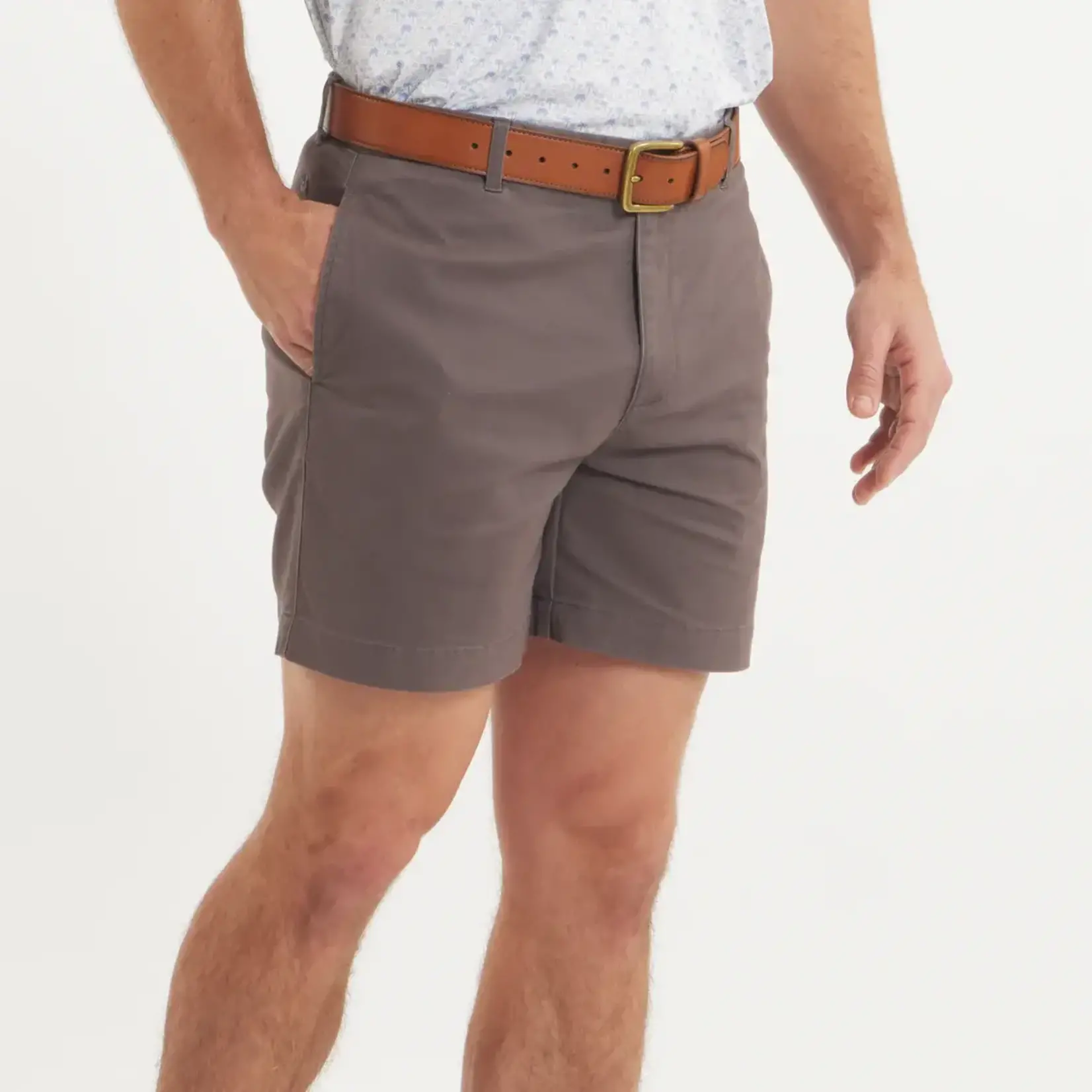 Southern Marsh Southern Marsh Regatta Stretch Short - Midnight Gray