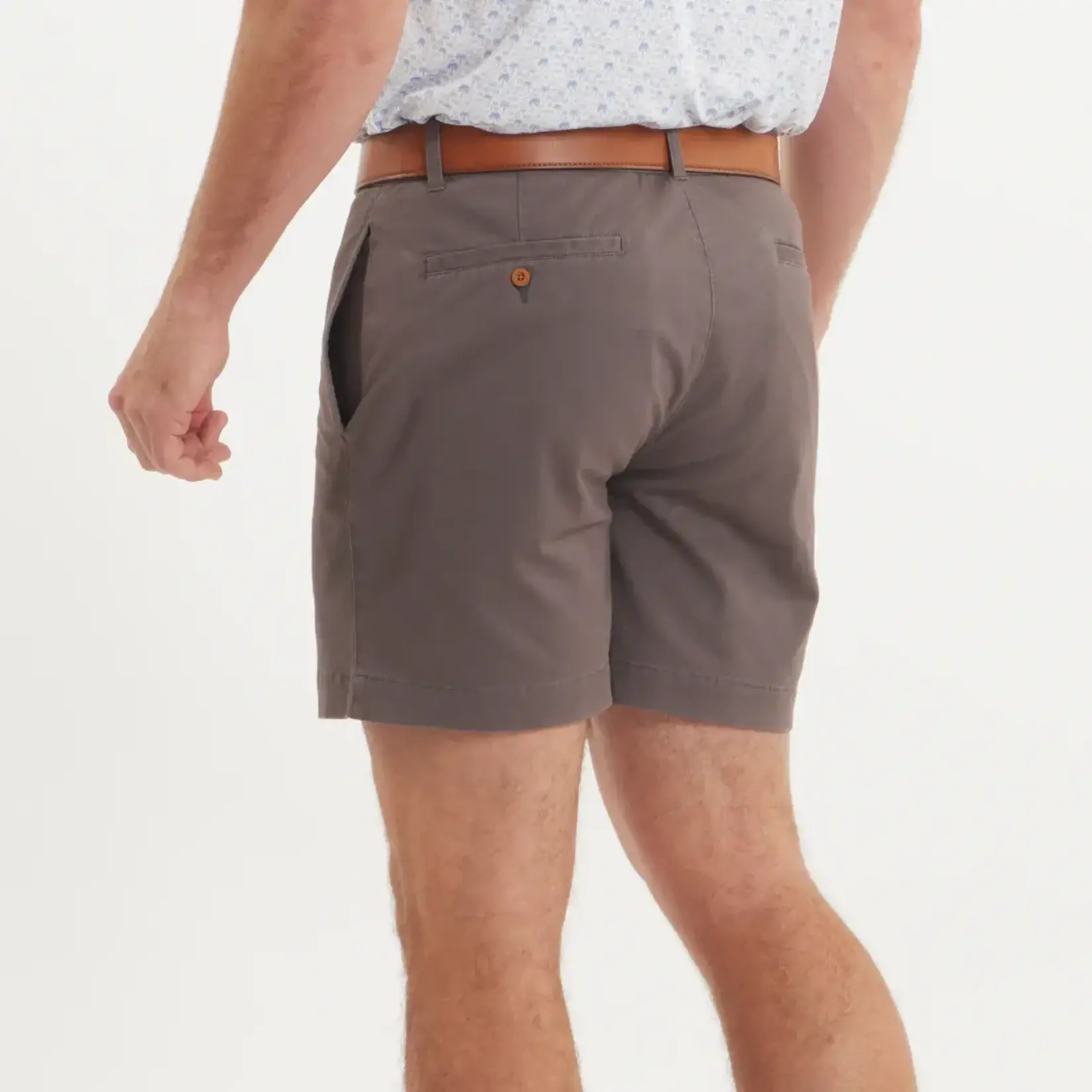 Southern Marsh Southern Marsh Regatta Stretch Short - Midnight Gray