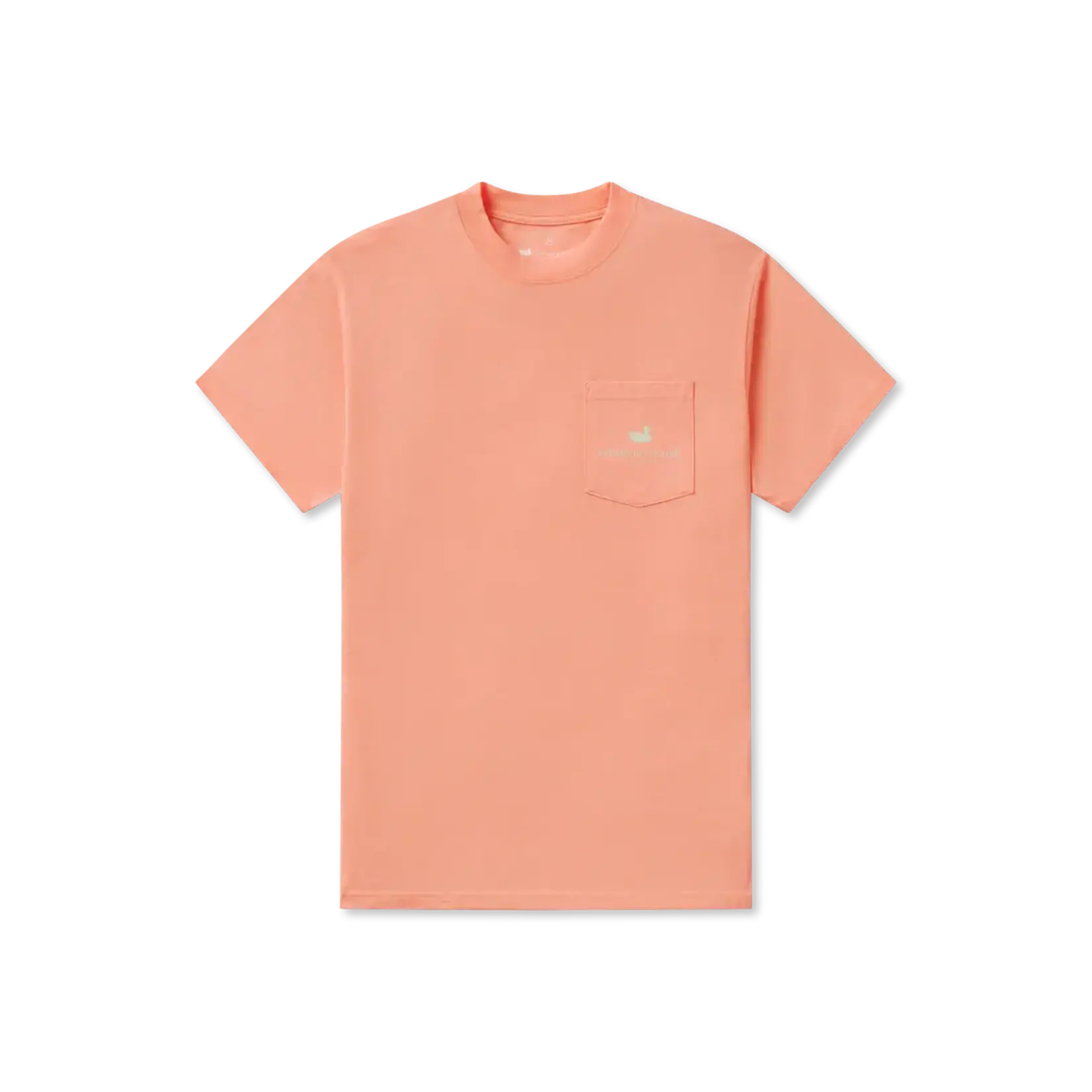 Southern Marsh Southern Marsh SEAWASH Tee - Spot Sunset - Peach
