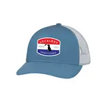 Local Boy Outfitters Local Boy Striped Buckle Patch Trucker Hat - Columbia Blue