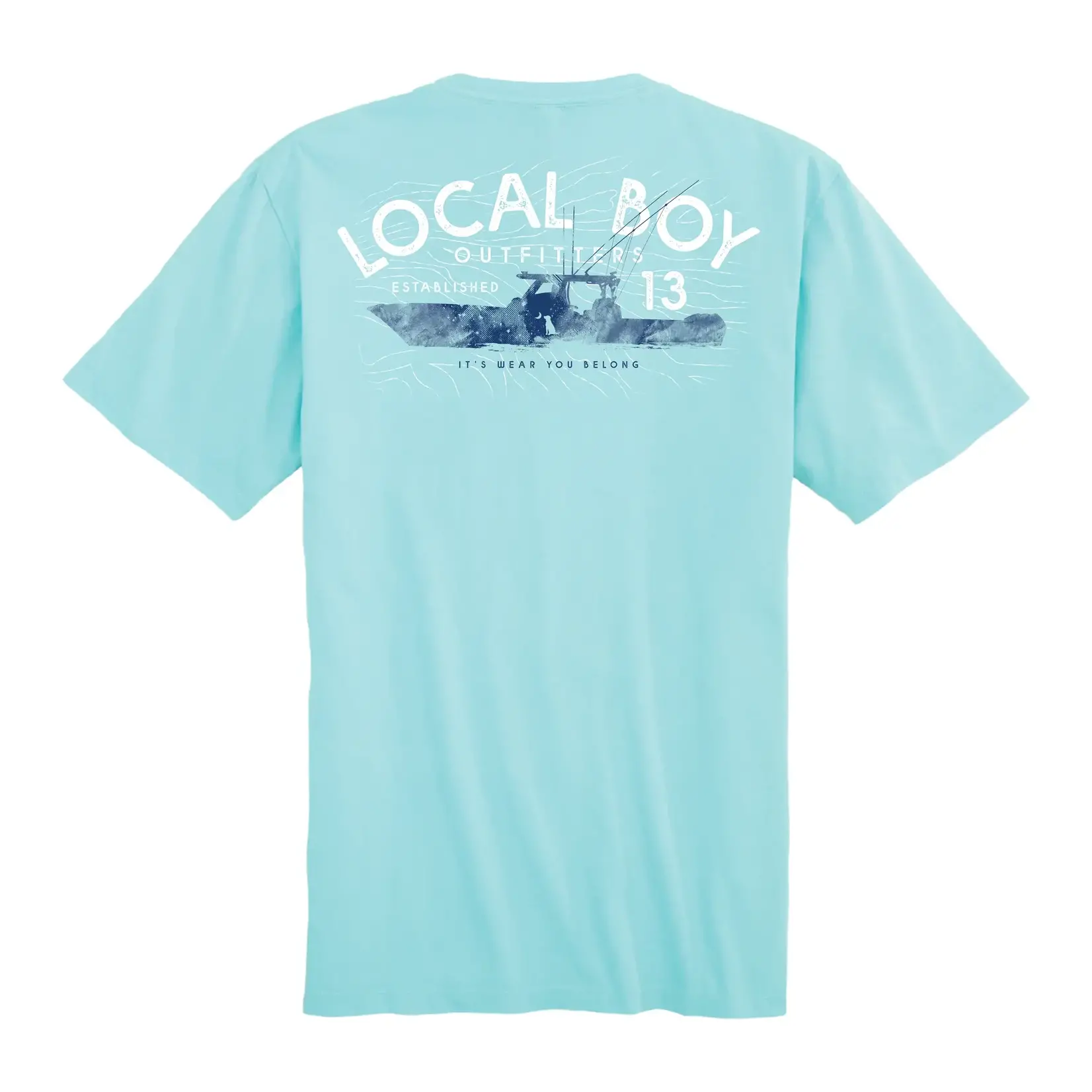 Local Boy Outfitters Local Boy Weathered SS Tee - Aqua