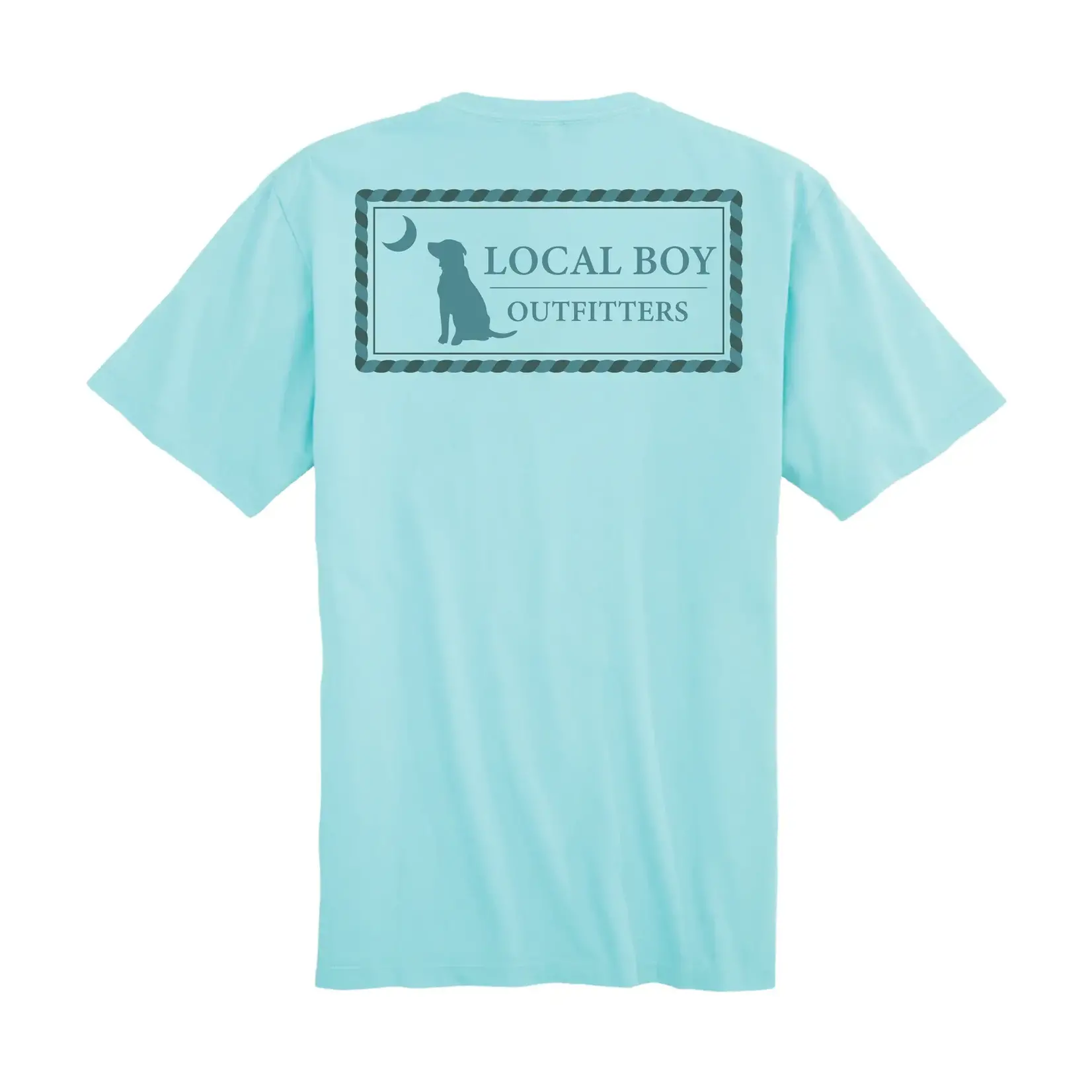 Local Boy Outfitters Local Boy Youth Rope Plate SS Tee - Aqua