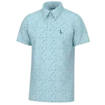 Local Boy Outfitters Local Boy Dirty Myrtle Polo - Saltwater - Sky Blue