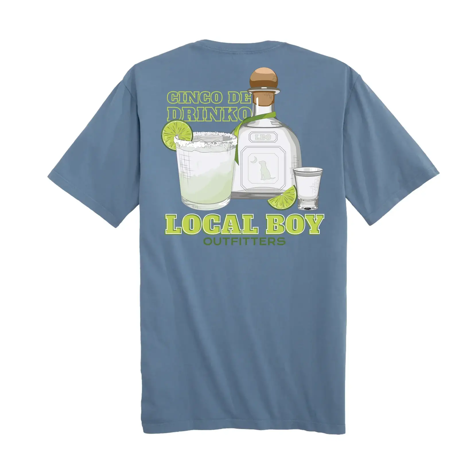 Local Boy Outfitters Local Boy Cinco De Drinko SS Tee - Slate