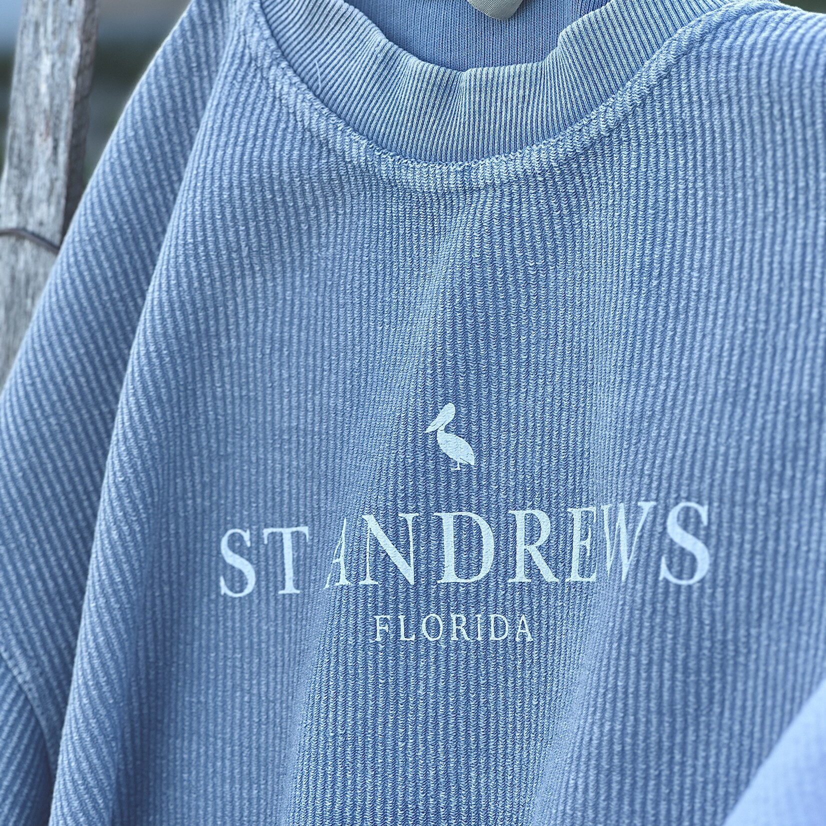 Sunjammers St Andrews Corded Crew Sweatshirt