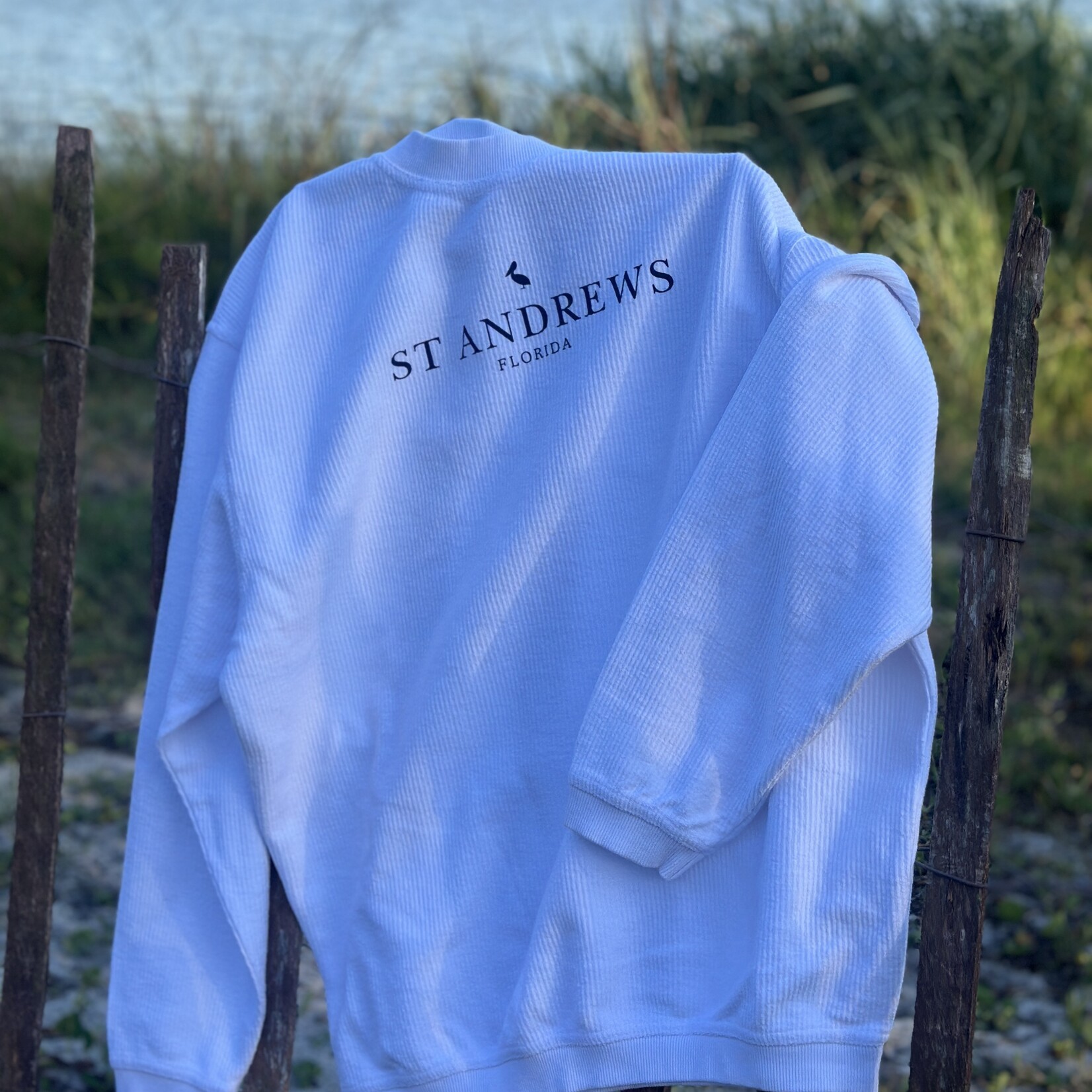 Sunjammers St Andrews Corded Crew Sweatshirt