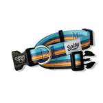 Salty Paws Salty Paws Surf Stripe Dog Collar Made From Recycled Plastic Bottles