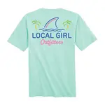 Local Boy Outfitters Local Girl Shark Fin Tee – Mint