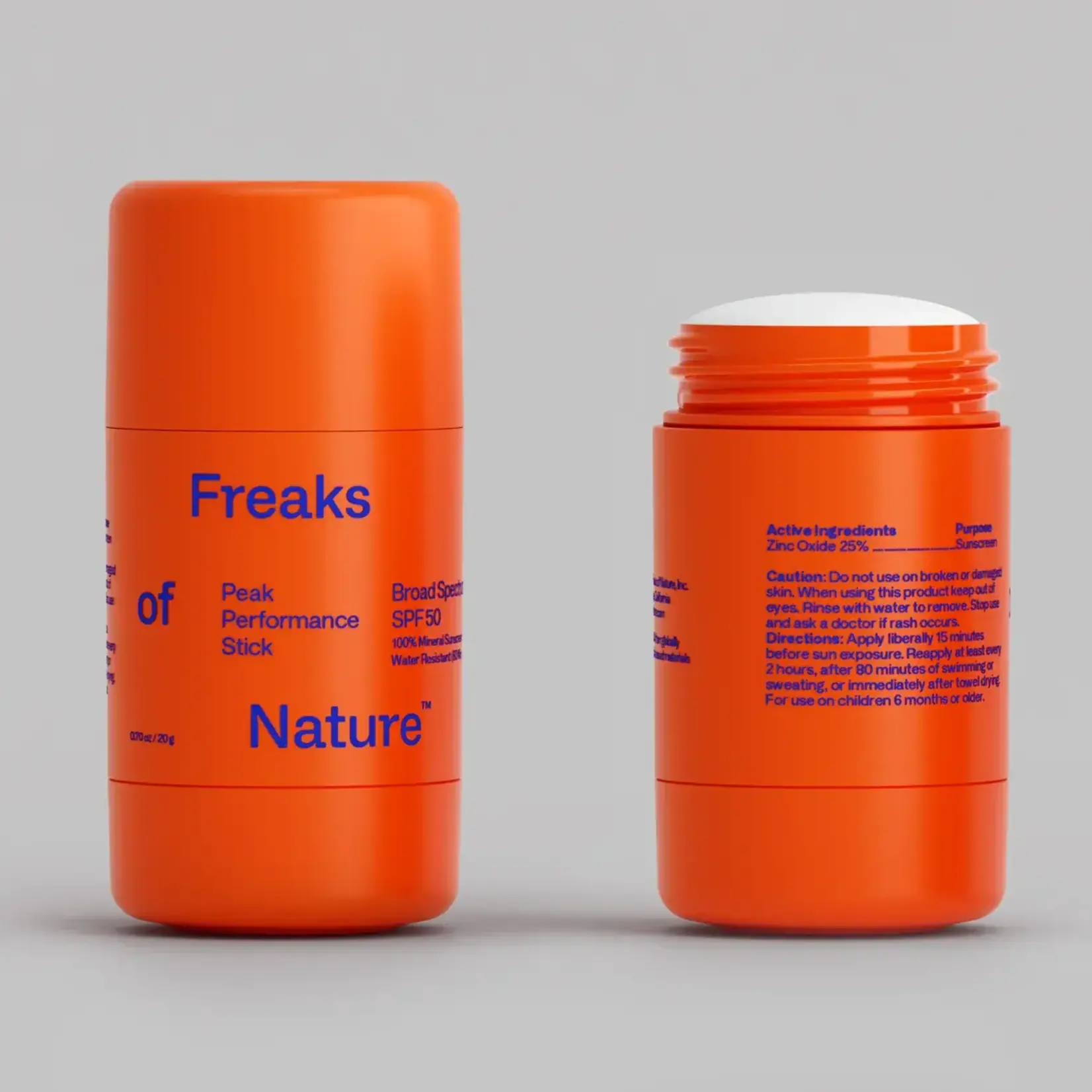 freaks of nature Peak Performance Sun Stick SPF 50 – Freaks of Nature