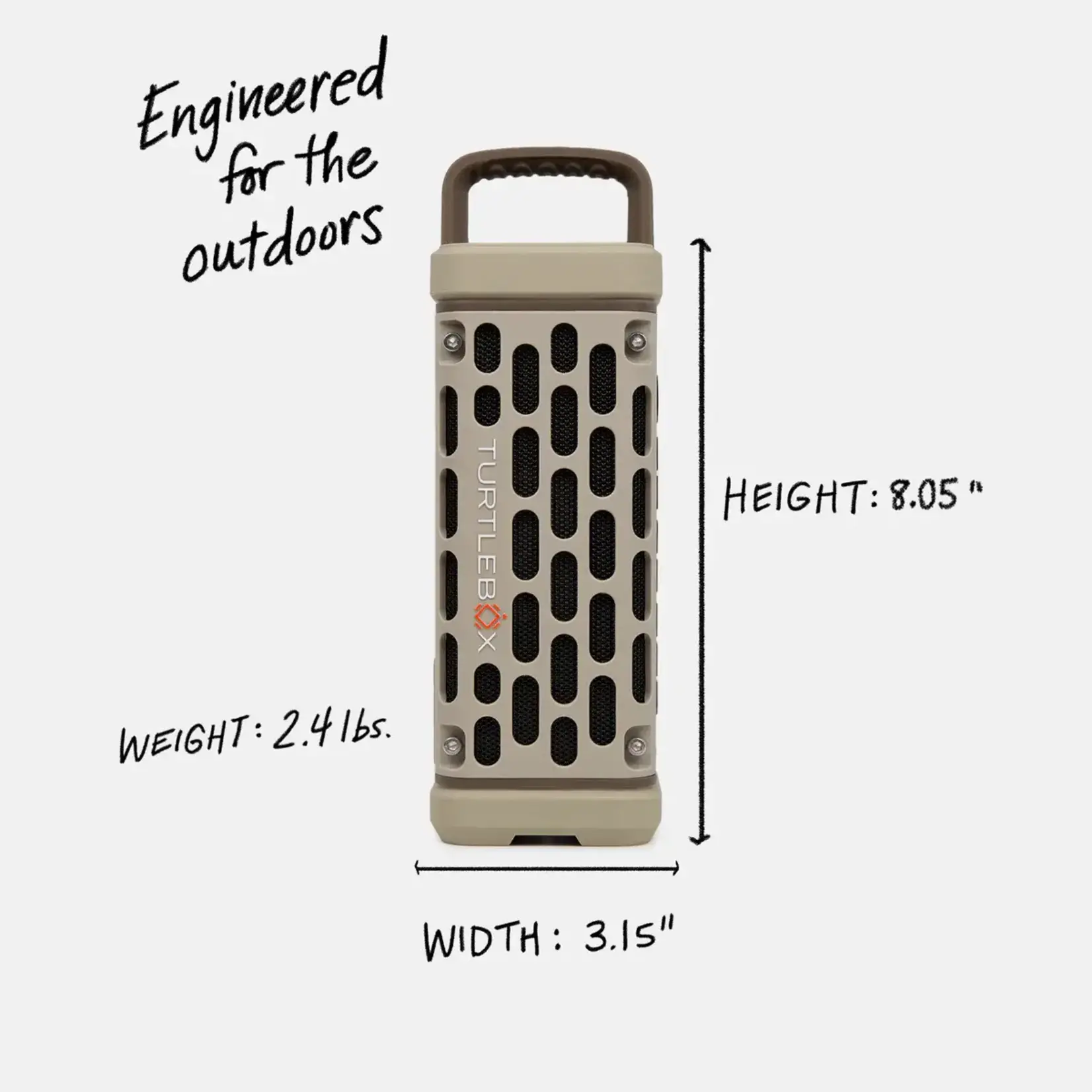 Turtle Box Turtlebox Ranger – Rugged Sound for Real Adventure