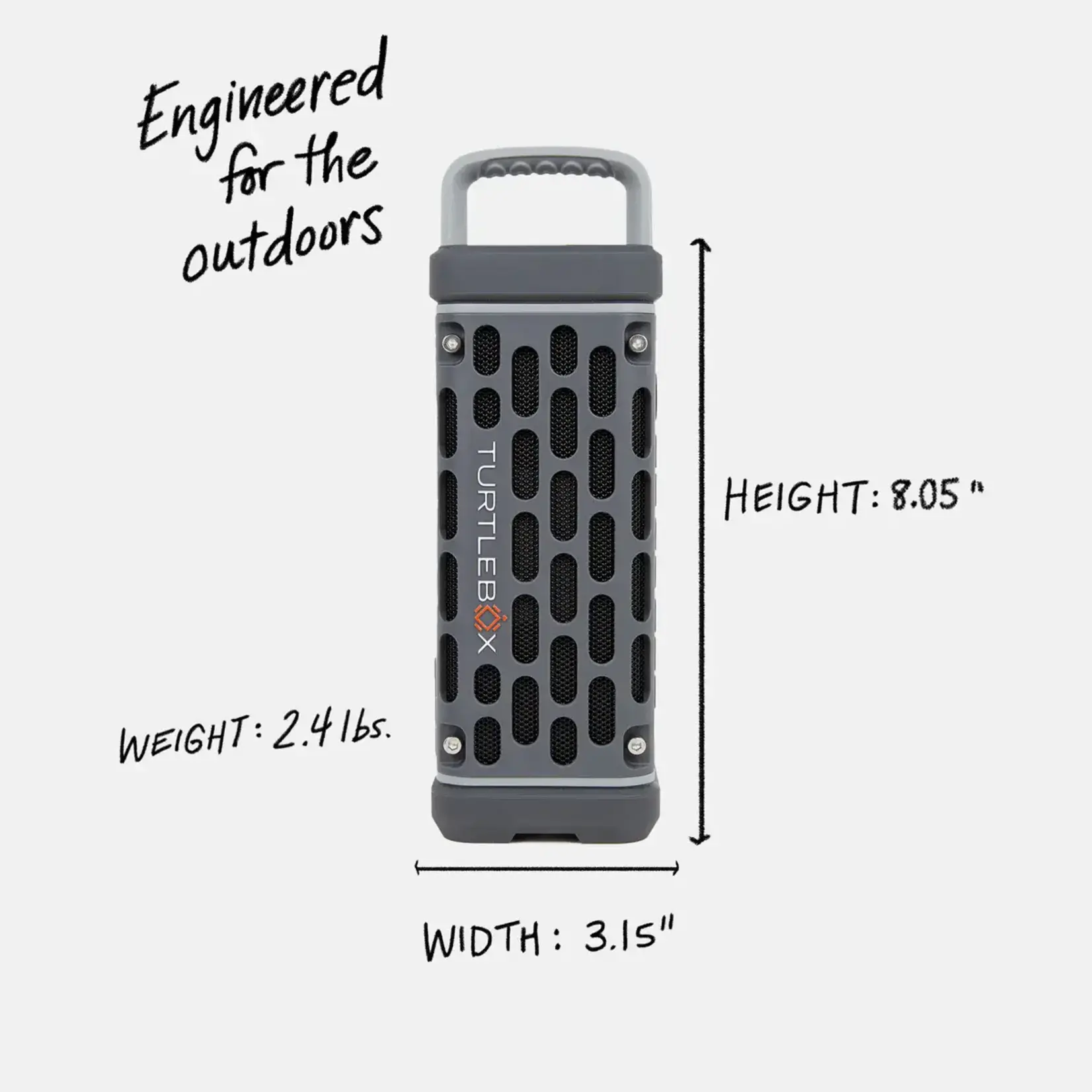 Turtle Box Turtlebox Ranger – Rugged Sound for Real Adventure