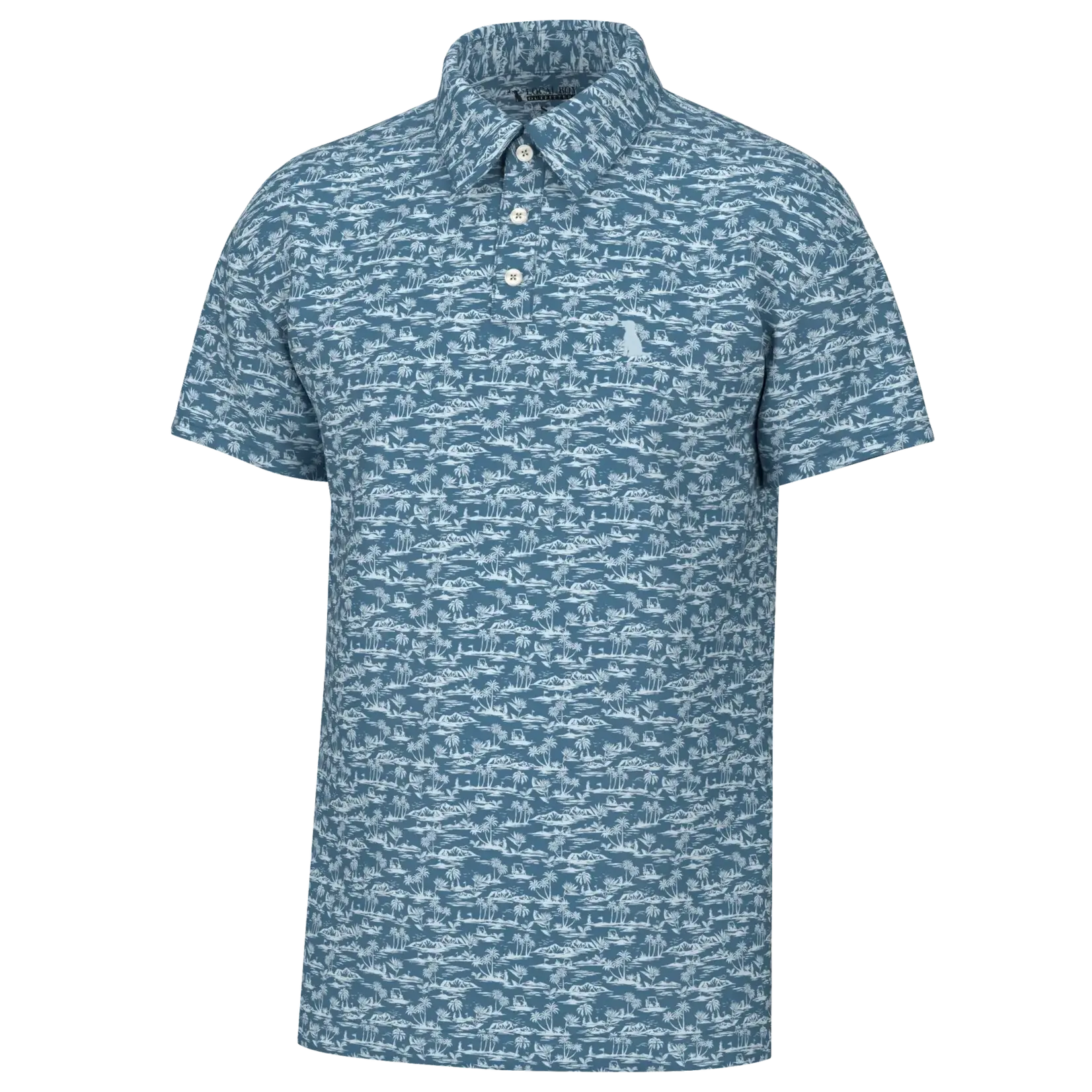Local Boy Outfitters Local Boy Dirty Myrtle Polo – Paradise Print