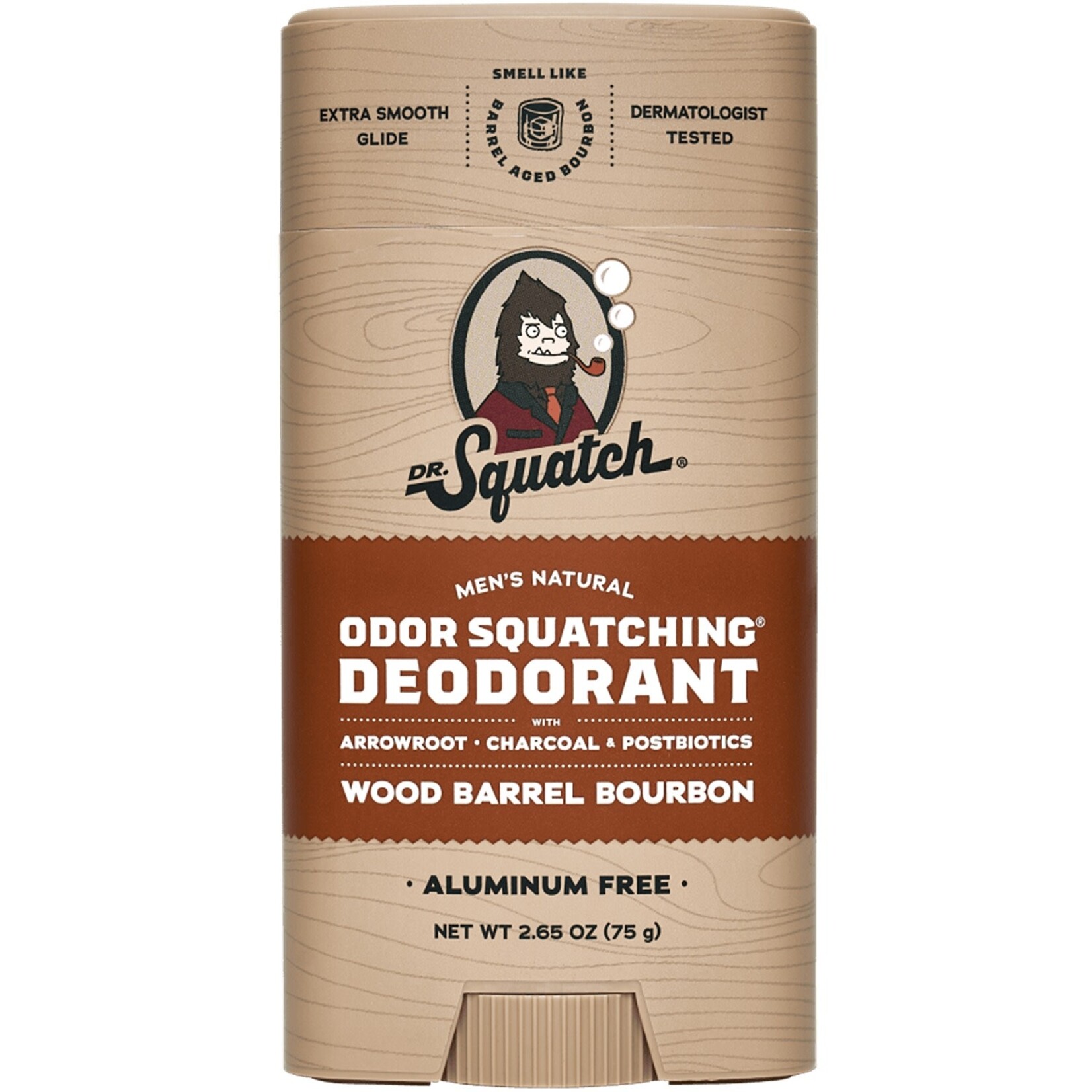 Dr. Squatch Dr. Squatch Wood Barrel Bourdon Deodorant