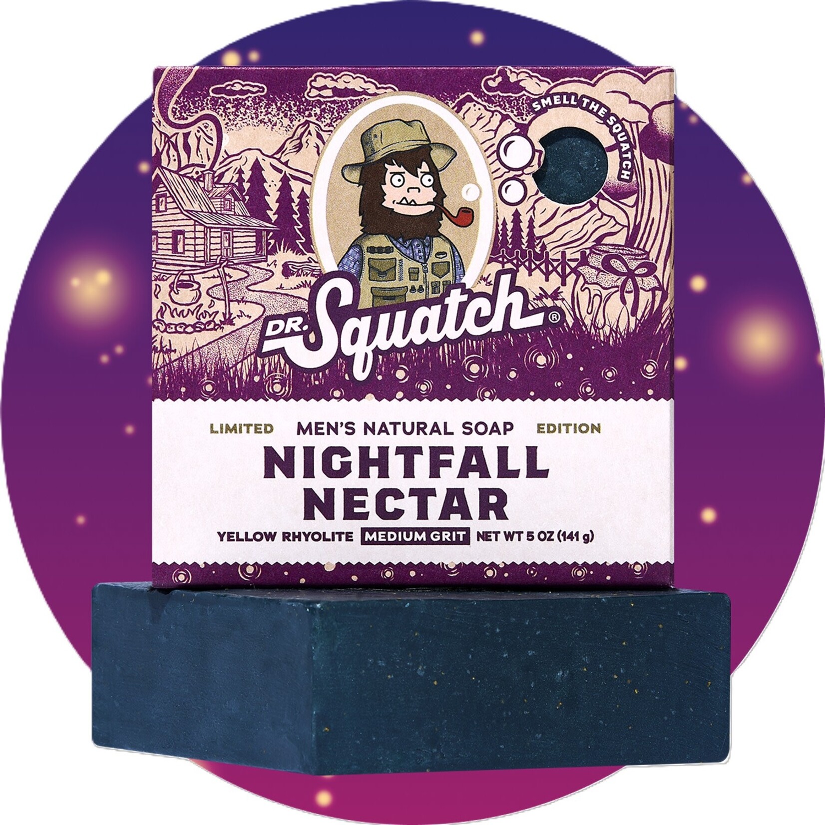 Dr. Squatch Dr. Squatch Nightfall Nectar (Summer Seasonal) Bar Soap
