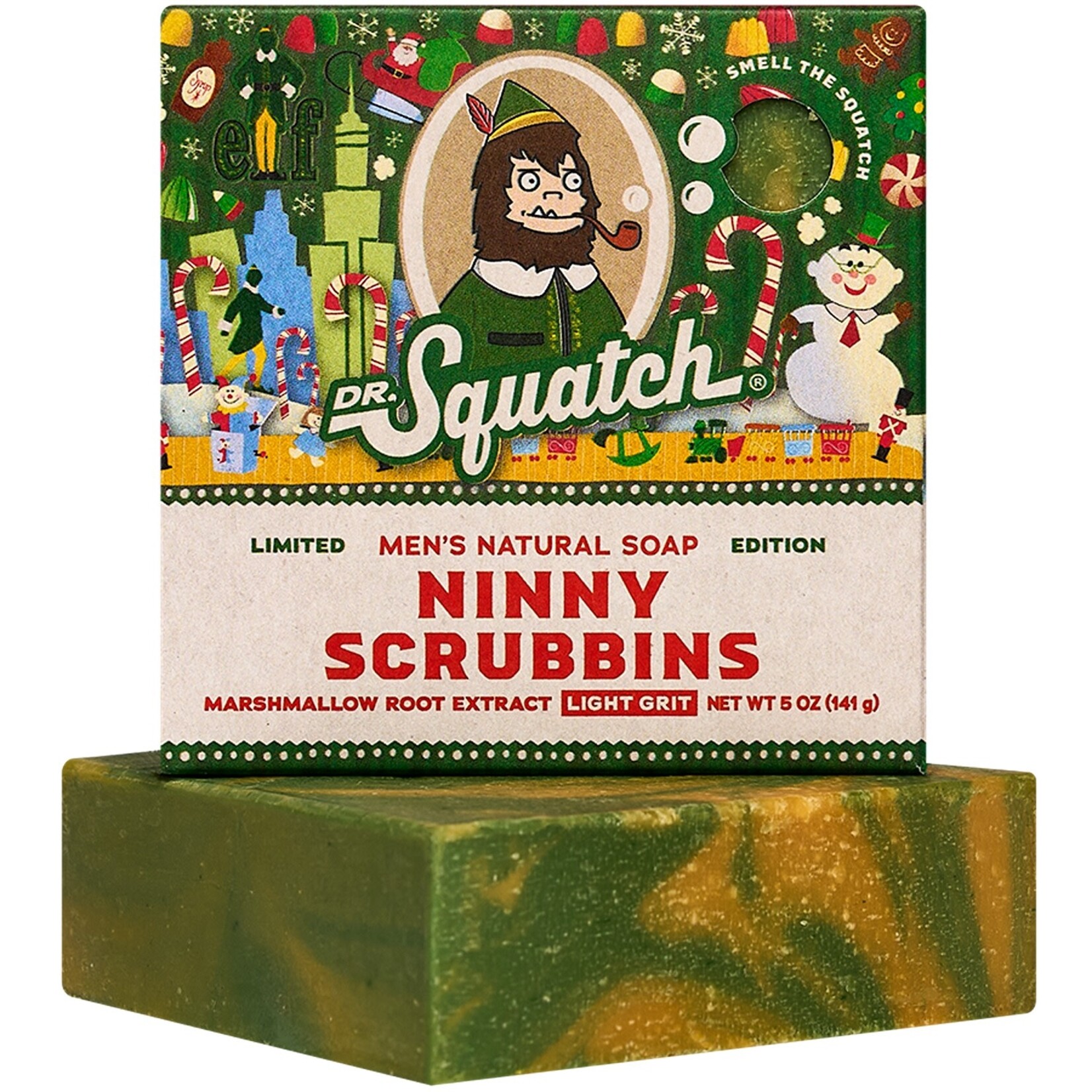Dr. Squatch Dr Squatch Ninny Scrubbins (ELF) Bar Soap
