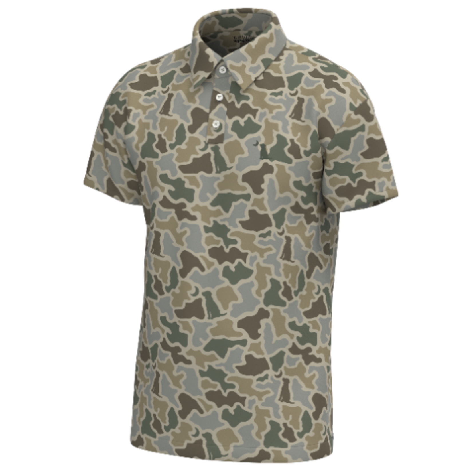 Local Boy Outfitters Local Boy Dirty Myrtle Polo - Sand Dog & Moon Camo