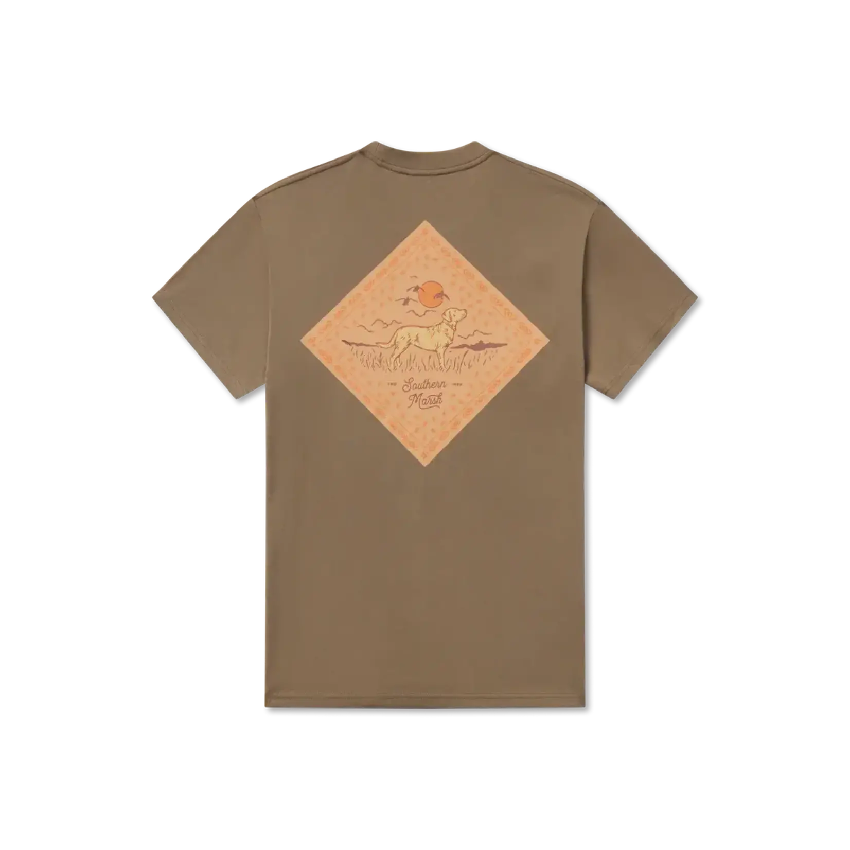 Southern Marsh Southern Marsh Bandana Best Friend Tee – Panama City Outdoor Graphic T-Shirt