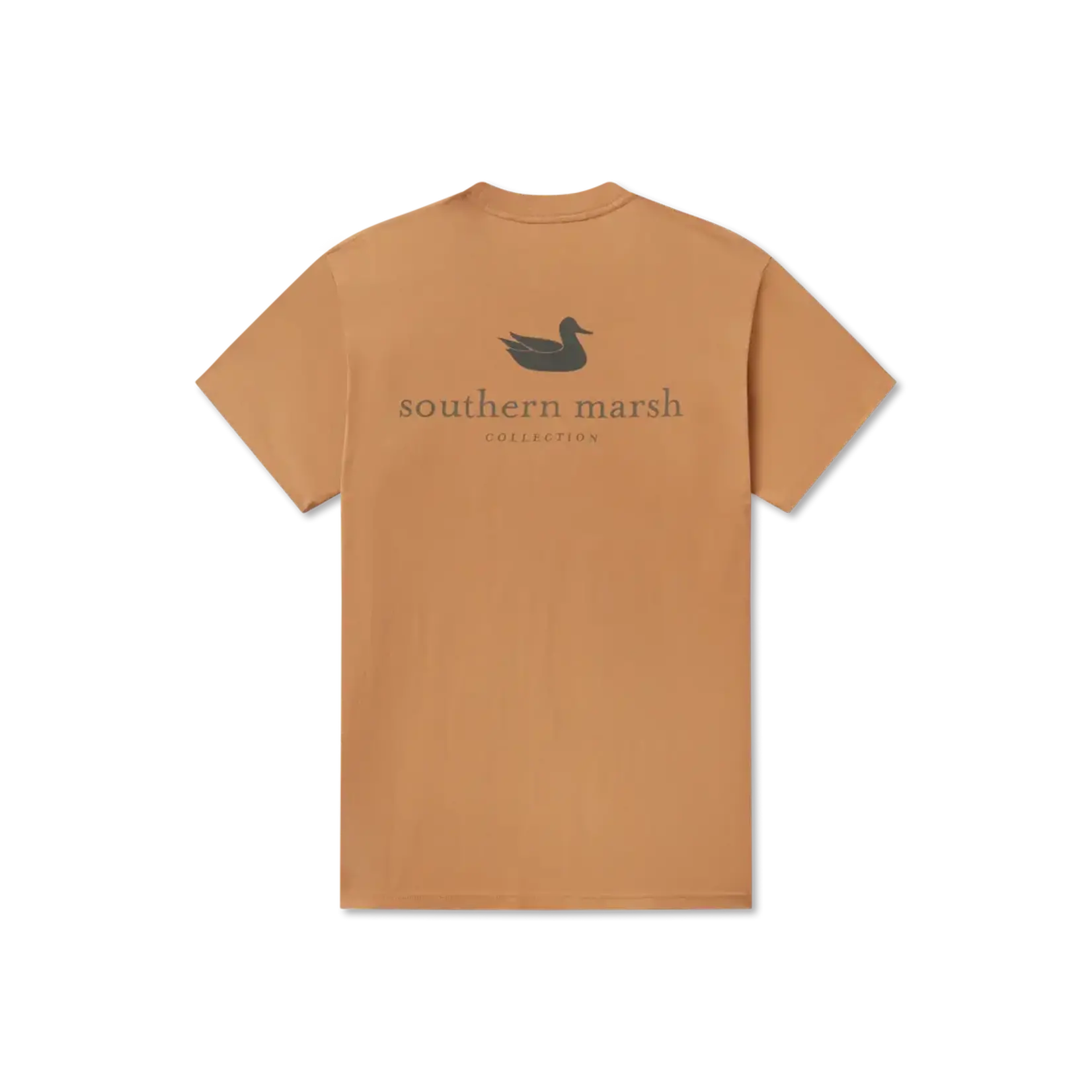 Southern Marsh Southern Marsh Authentic Tee – Classic Mallard Logo Pocket Shirt Panama City