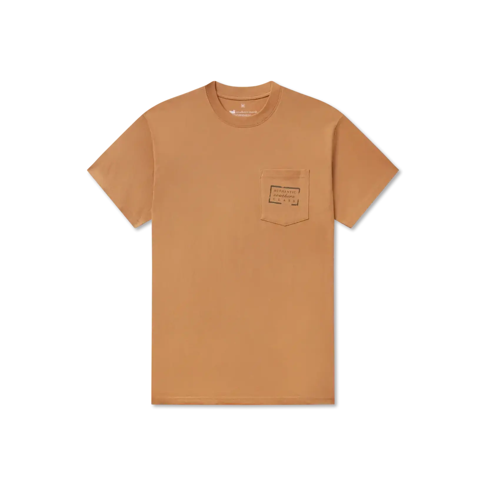 Southern Marsh Southern Marsh Authentic Tee – Classic Mallard Logo Pocket Shirt Panama City