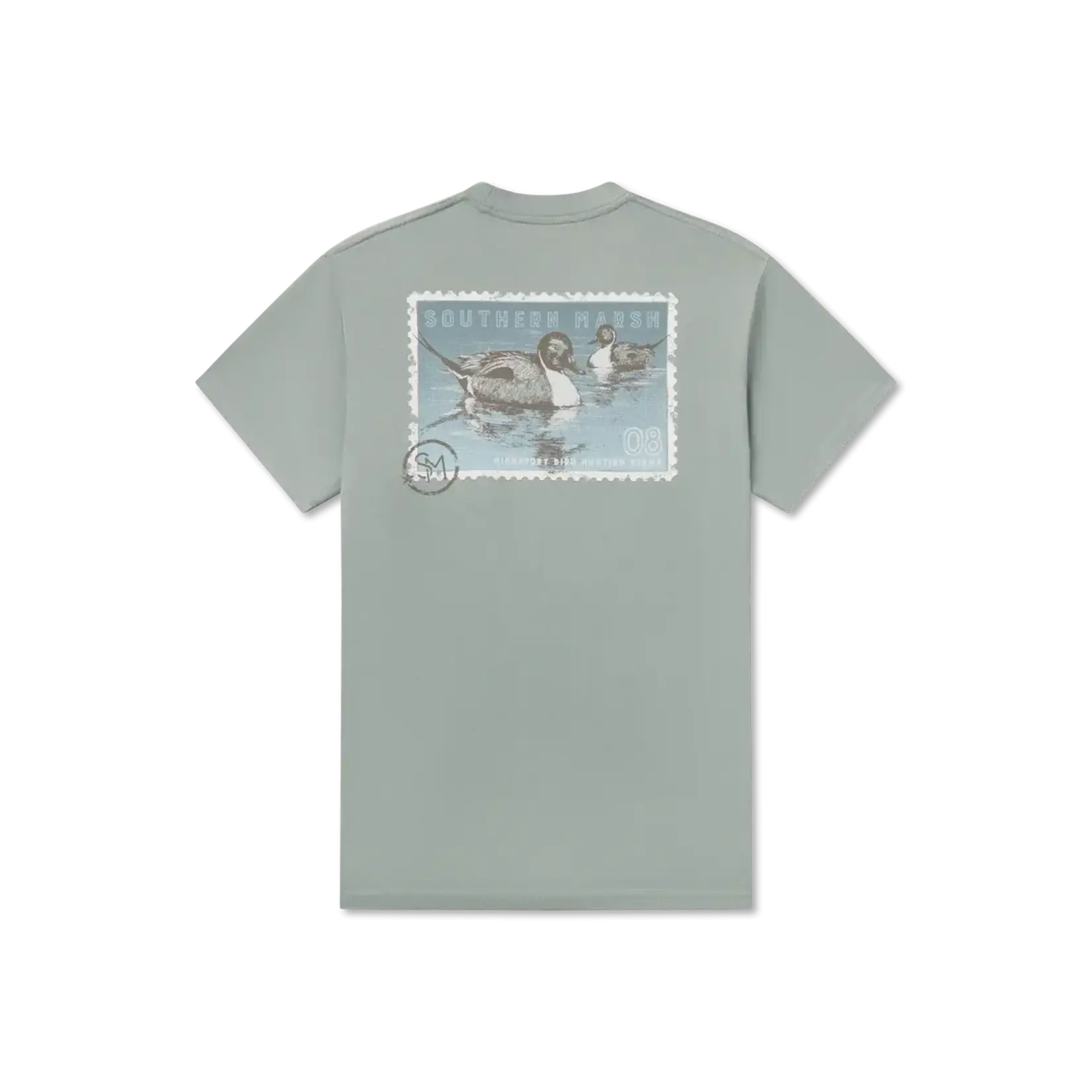 Southern Marsh Southern Marsh Duckstamp Pintail Tee – Vintage Conservation Shirt Panama City