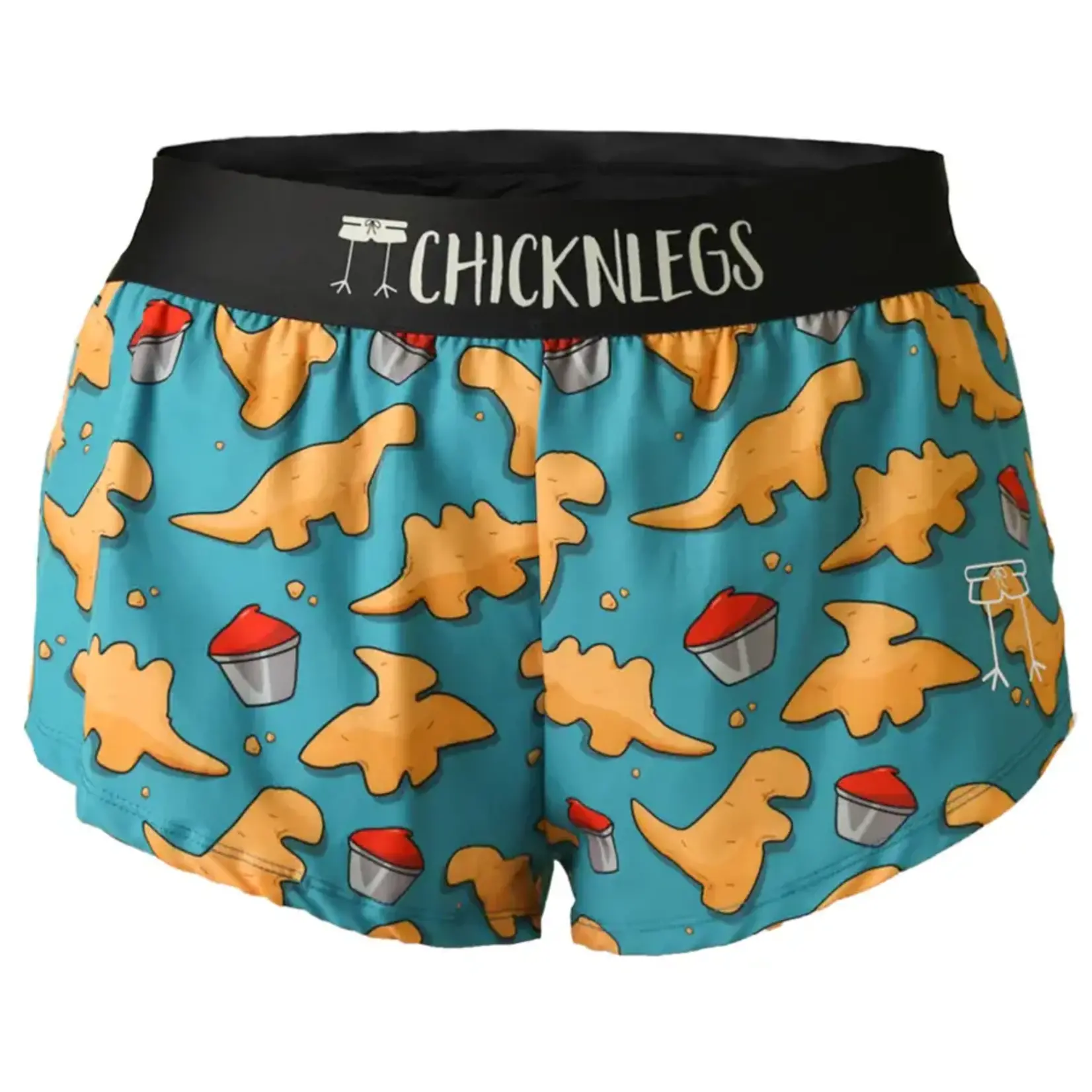 ChickenLegs ChicknLegs Women's Nuggets 1.5" Split Shorts