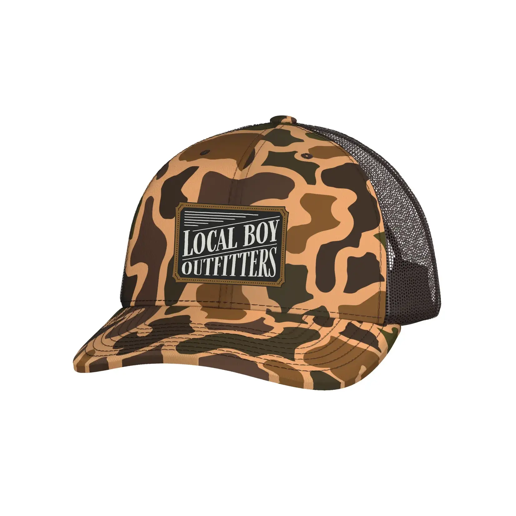 Local Boy Outfitters Local Boy Outlaw Trucker Hat - Old School Camo