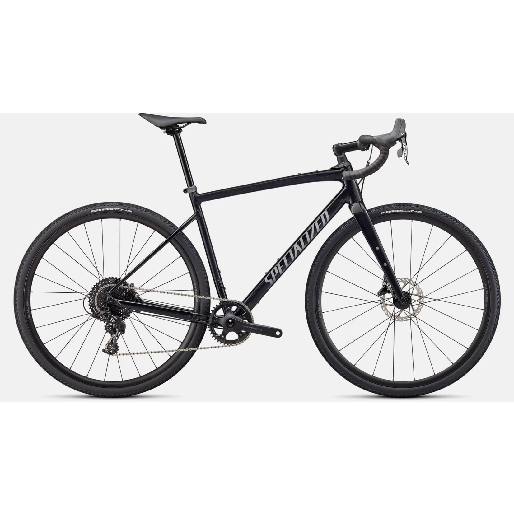 Specialized COMING SOON-SUMMER- Specialized DIVERGE E5 COMP - Tarmac Black/Smoke/Chrome 56