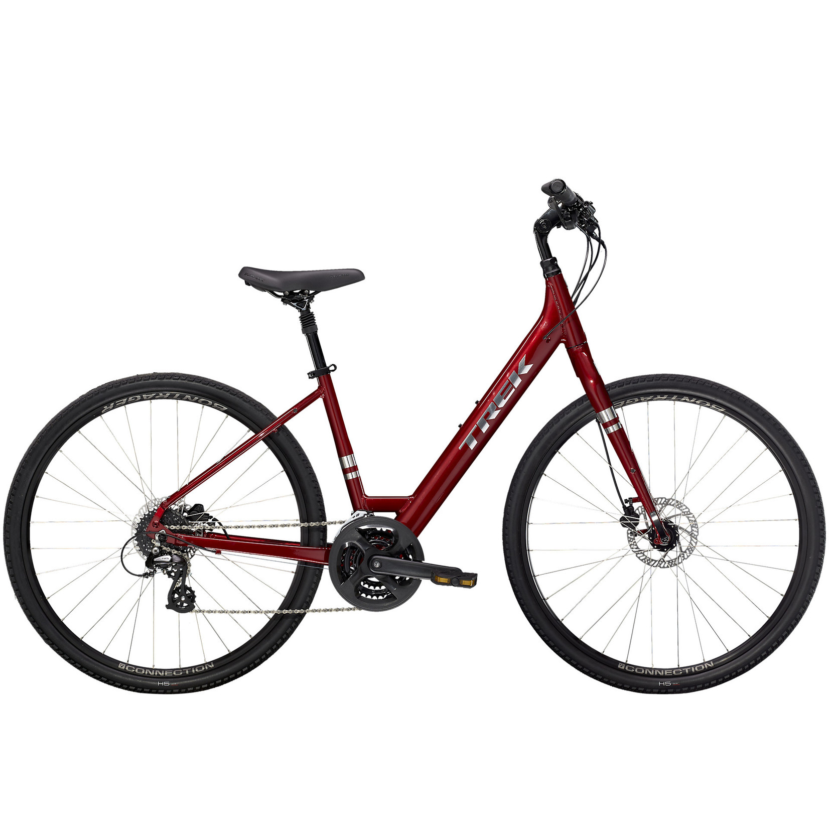 Trek Trek Verve 2 Disc Low Step L Rage Red