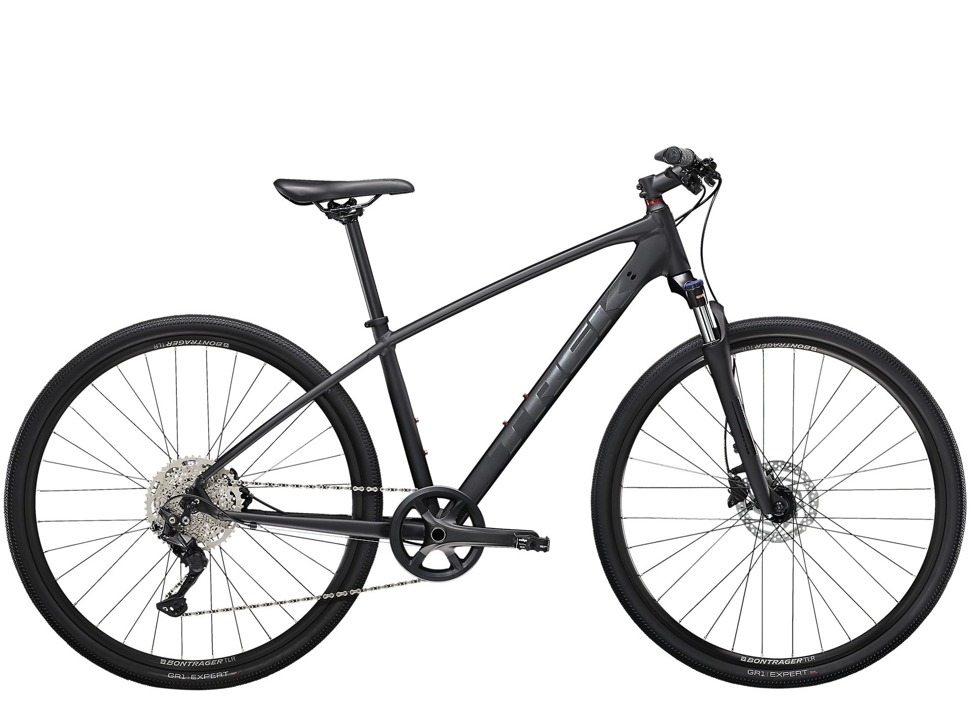 Trek Dual Sport 3 S Matte Trek Black Breakaway Sports