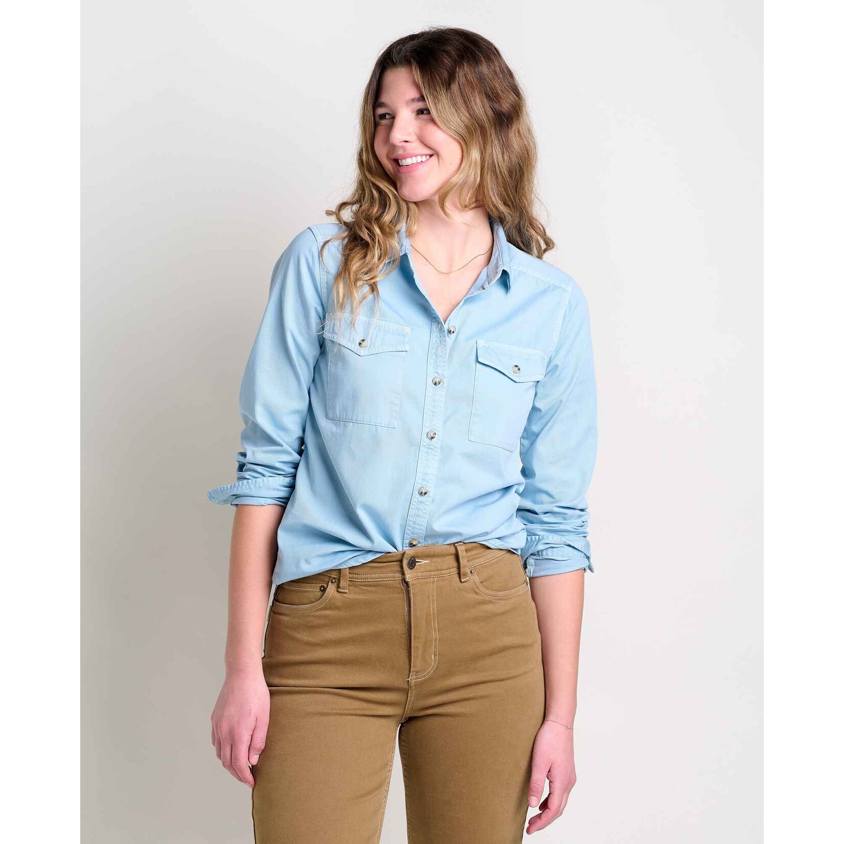 Toad & Co Toad & Co w's arroyo twill ls shirt skyway M