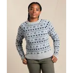 Toad & Co Toad & Co W'S CAZADERO CREW heather grey ii L