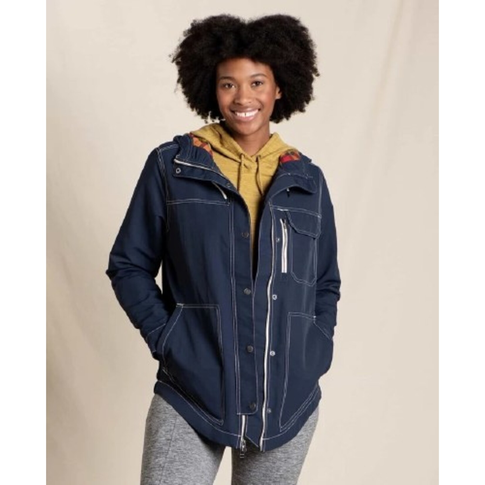 Toad & Co Toad & Co W'S FORESTER PASS PARKA big sky iii XL