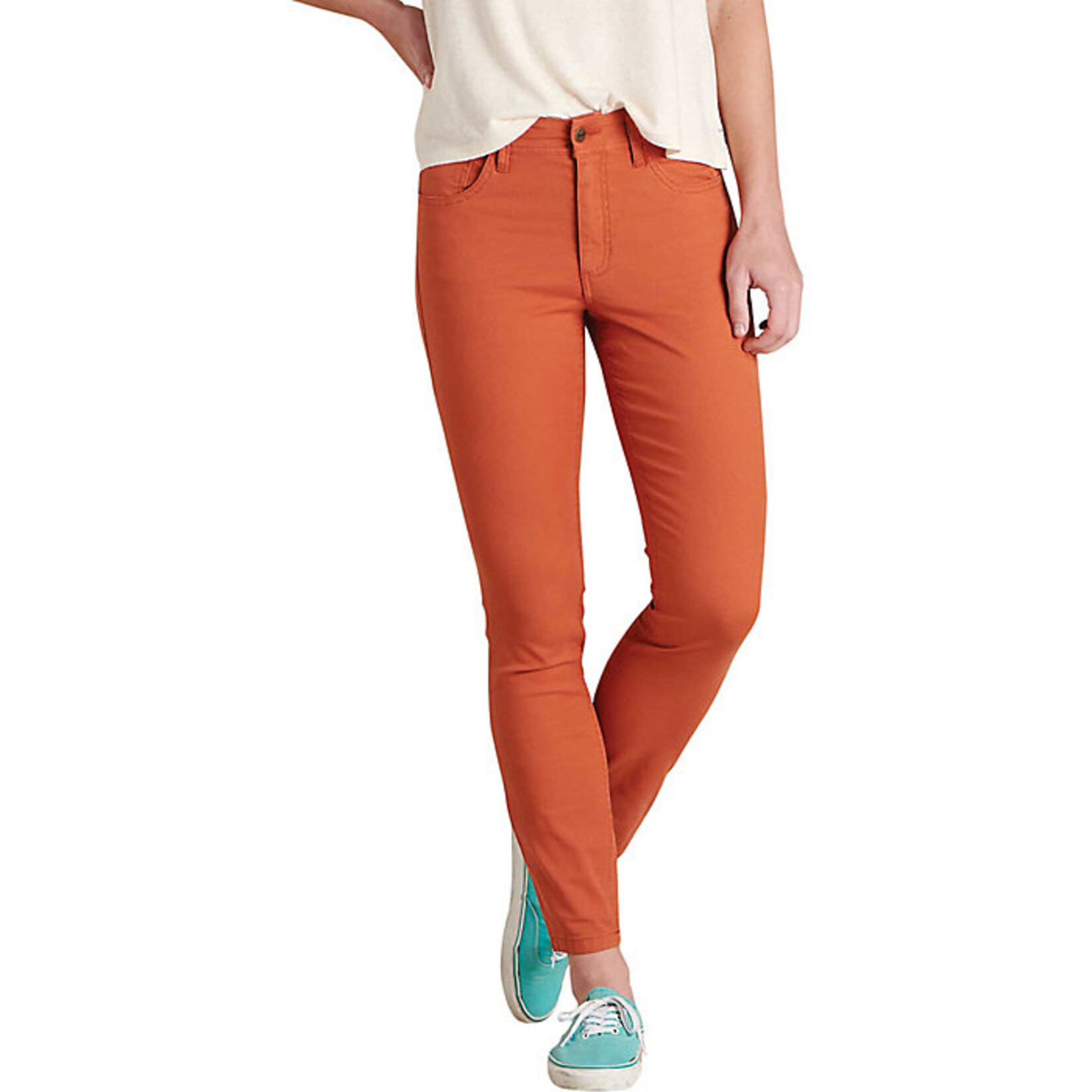 Toad & Co FINAL SALE Toad & Co Earthworks 5 Pocket Skinny Pant Picante 6