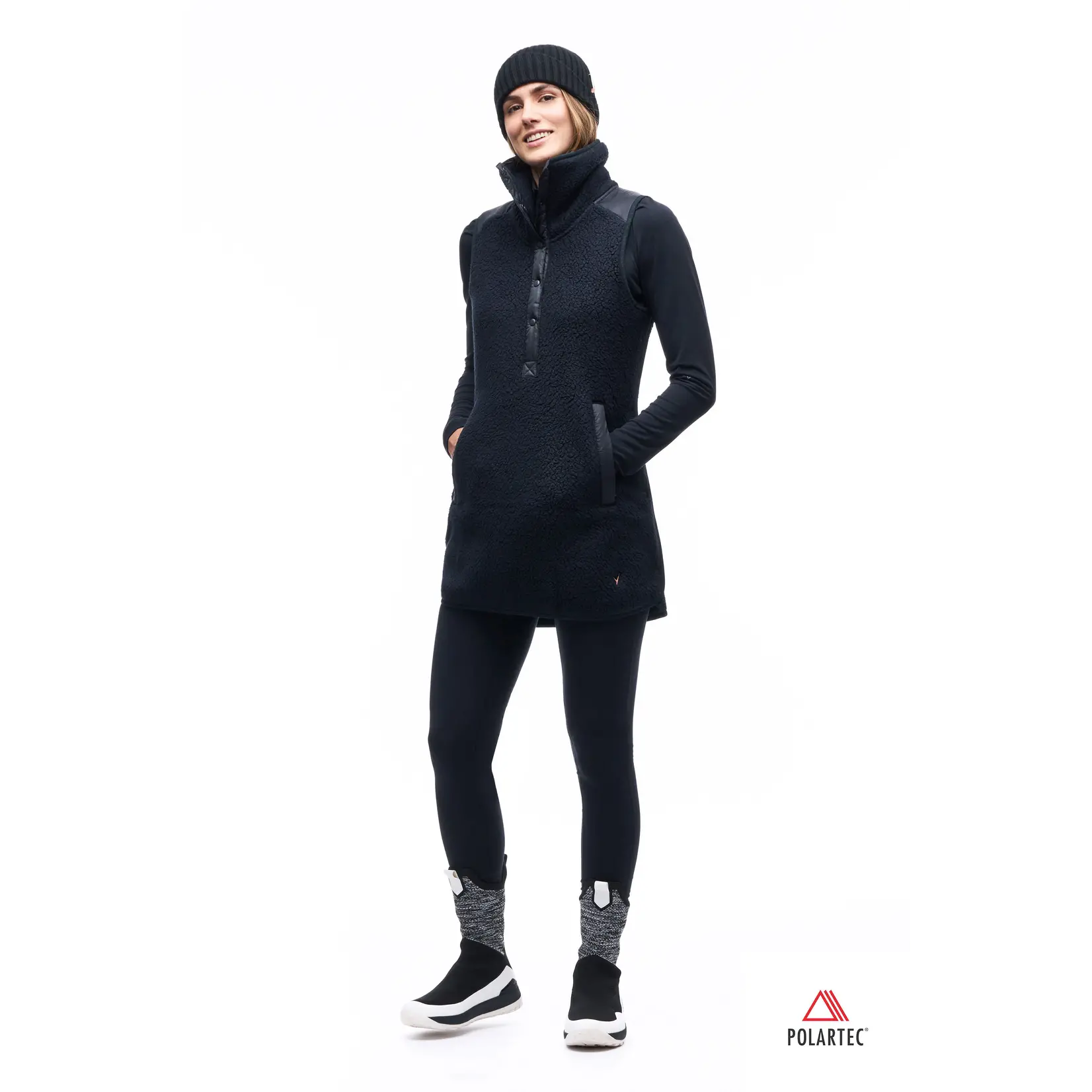 Indyeva INDYEVA PECORA TUNIC-BLACK -S