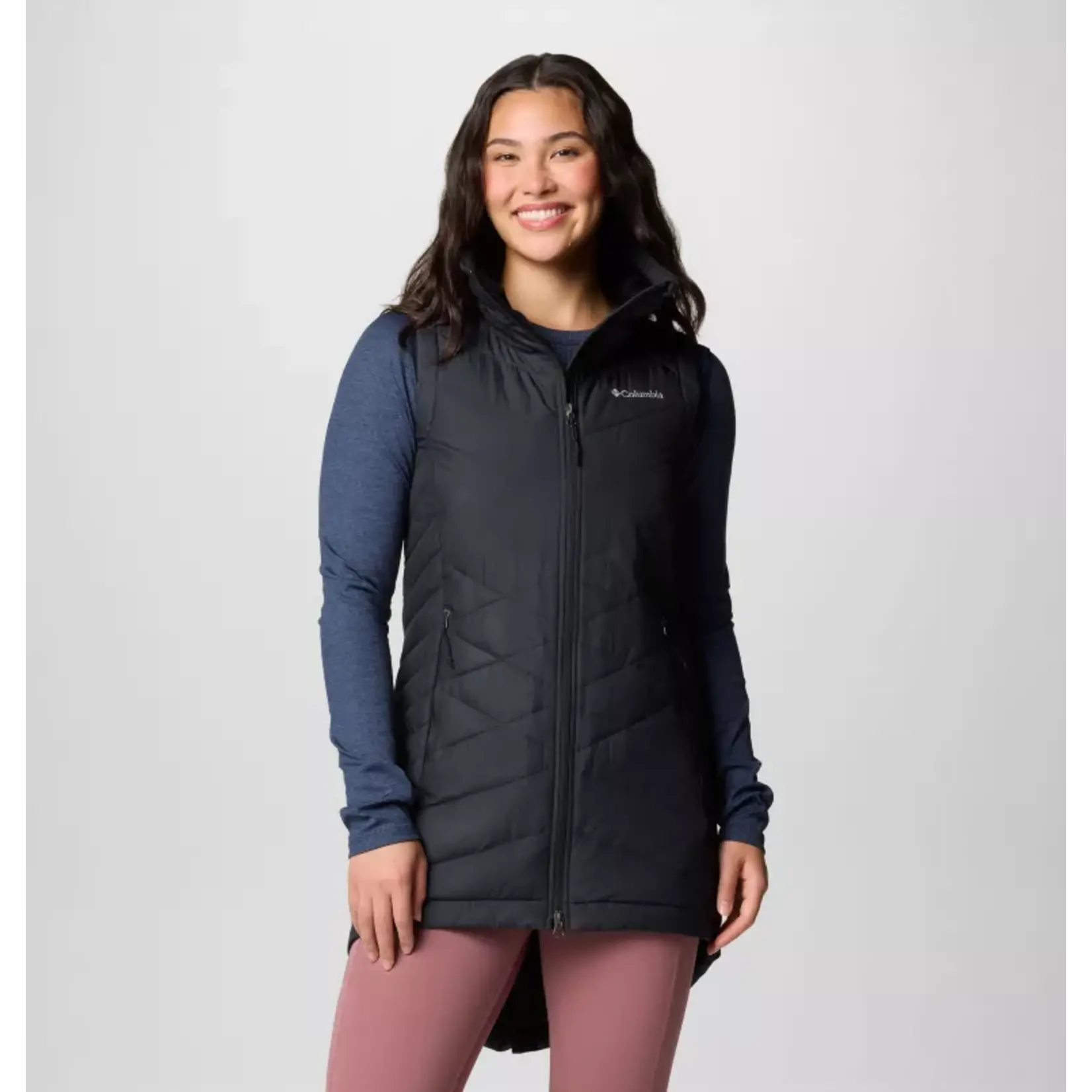 Columbia Heavenly™ II Long Vest Black M