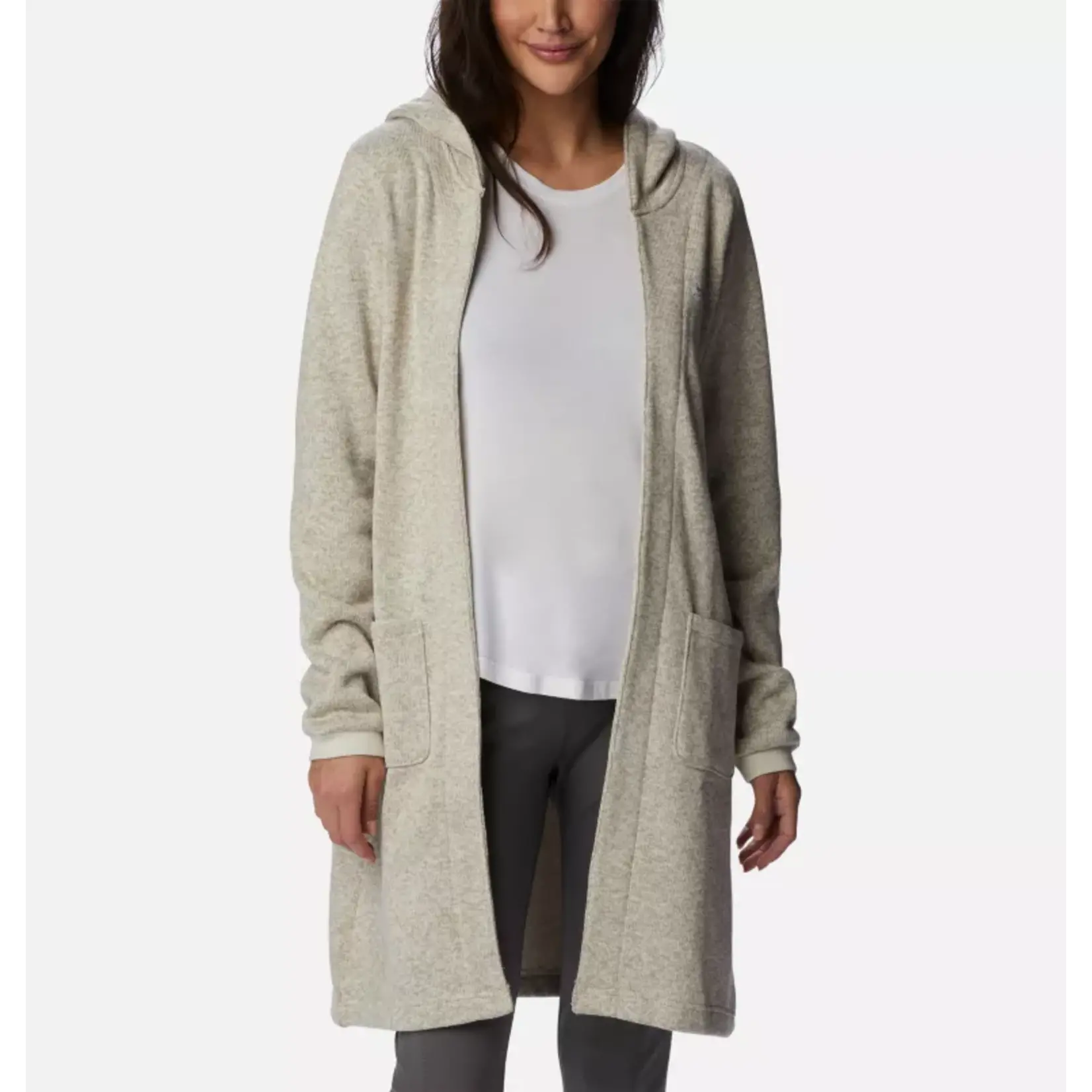 Columbia Reel Cozy™ Hooded Cardigan Stone S