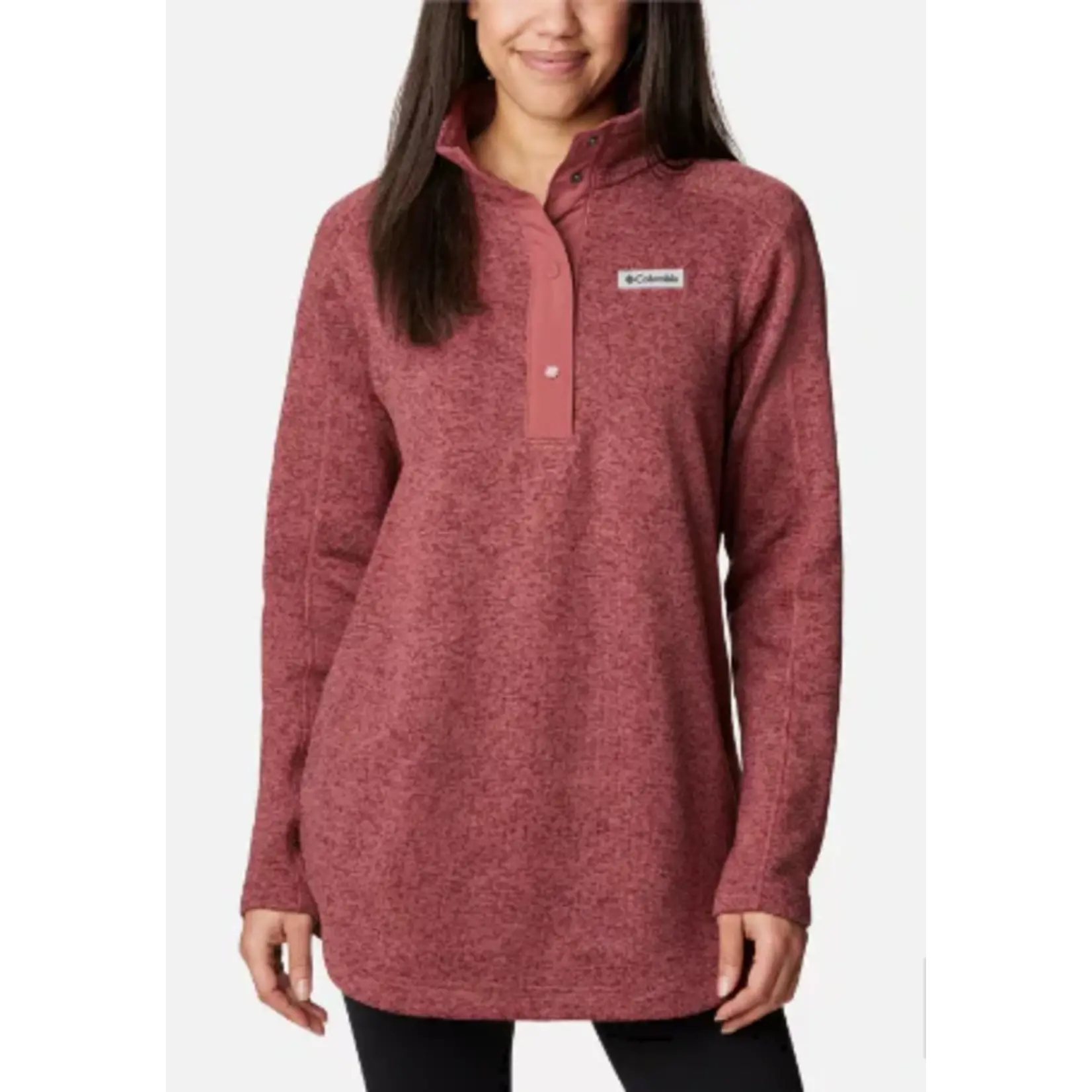 Columbia Sweater Weather™ Tunic Beetroot Heathe L