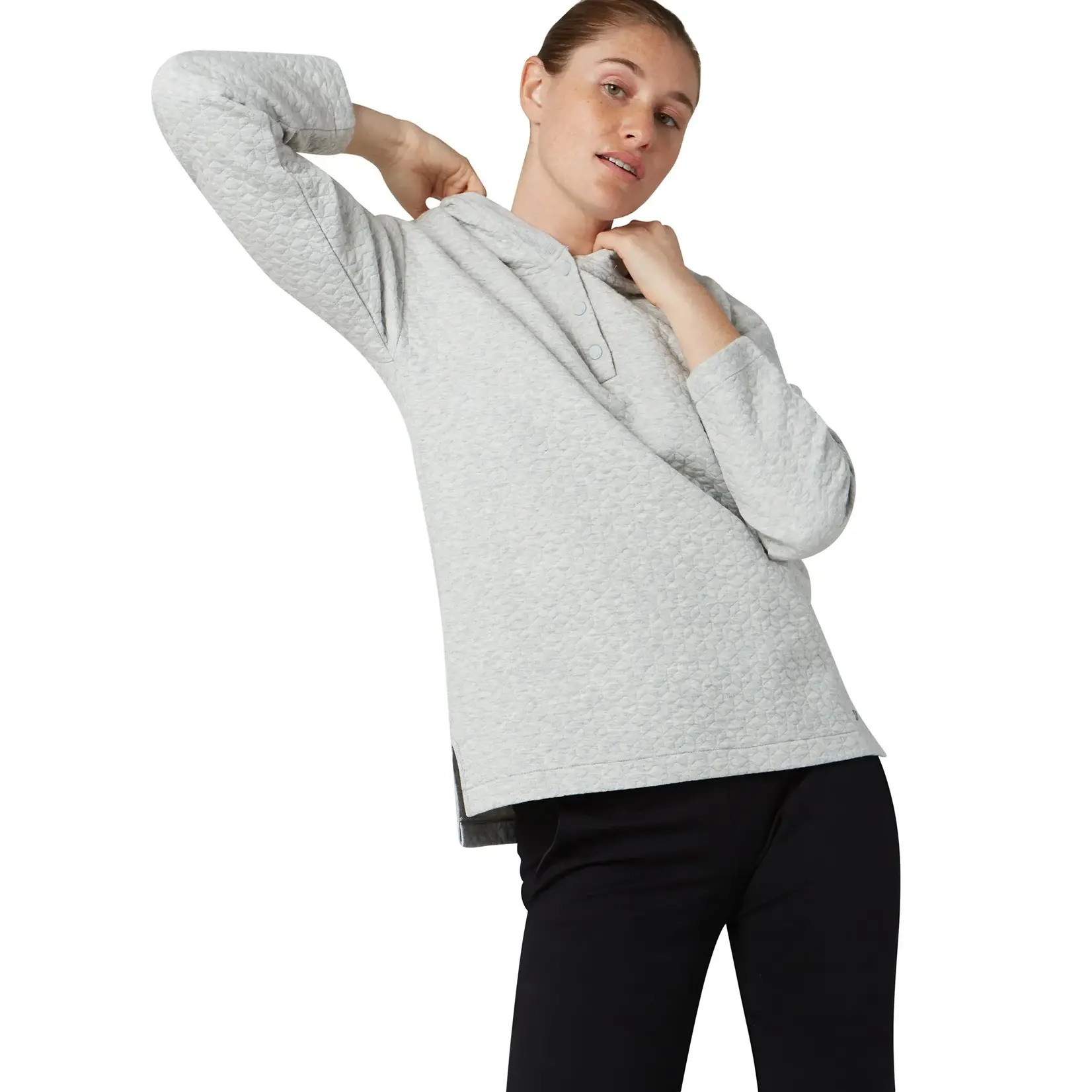 FIG FIG FINAL SALE - KAKWA HOODIE, GREY MIX S