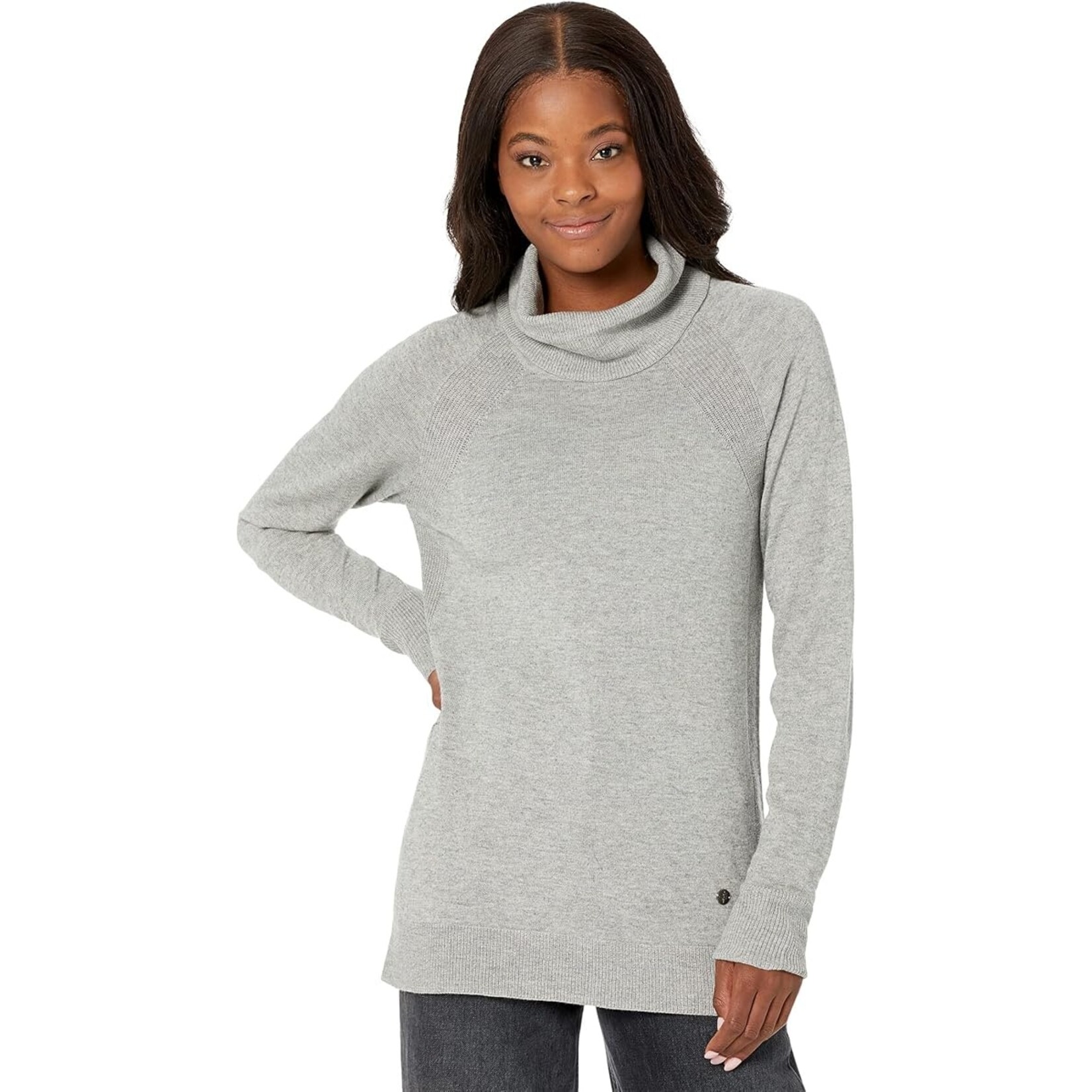 Royal Robbins Royal Robbins Westlands Funnel Neck - River Rock Htr - S