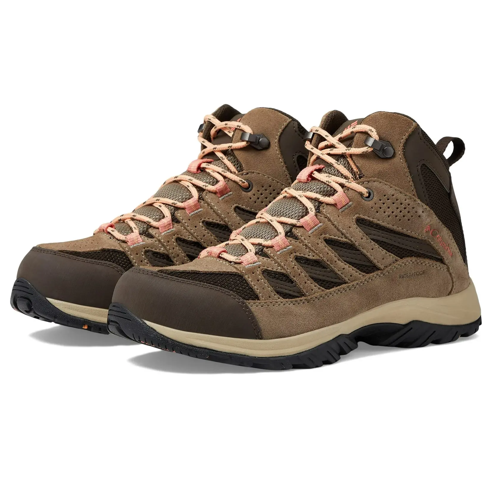 Columbia Crestwood Mid Waterproof, Cordovan Mud, Size 6