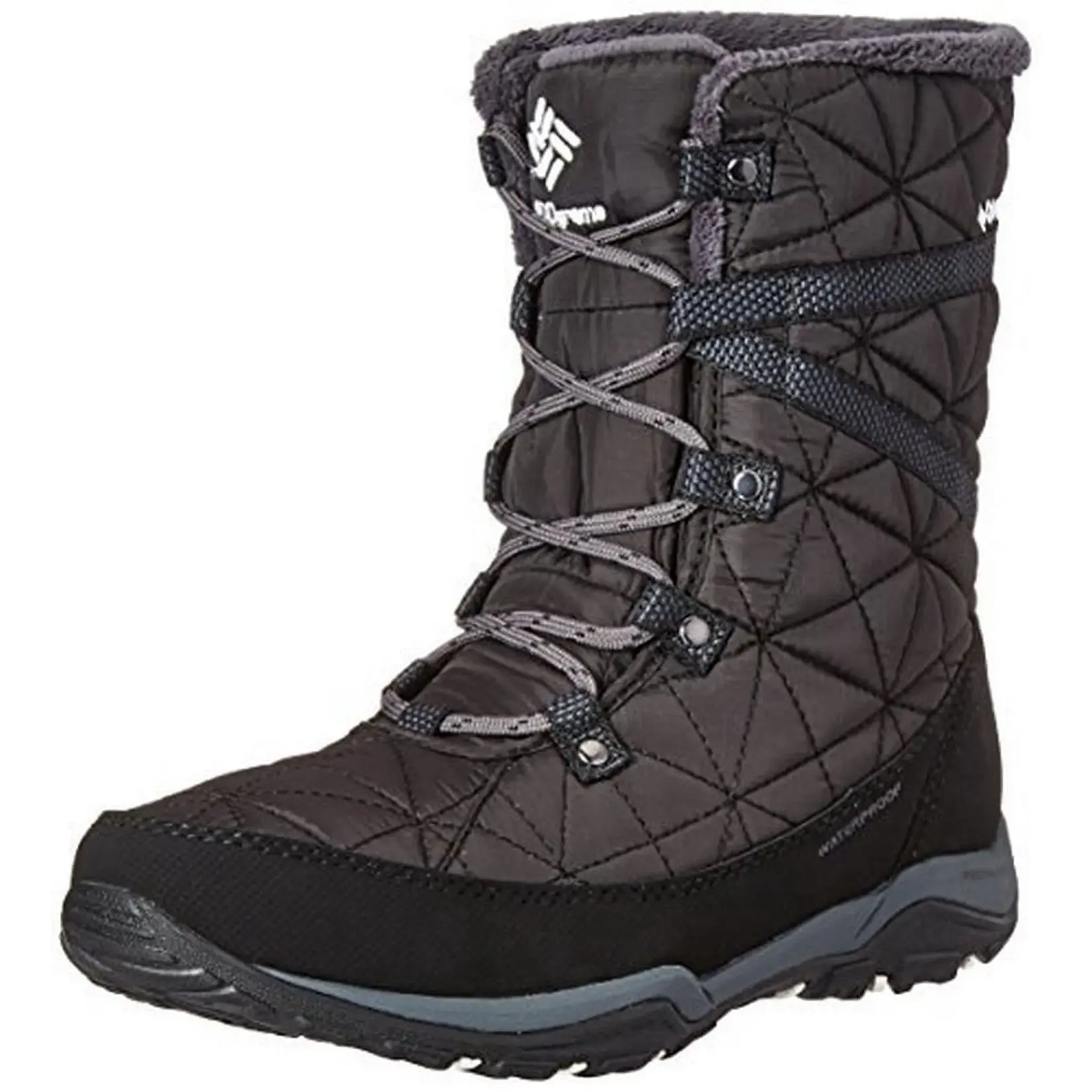 Columbia COLUMBIA Women's LOVELAND MID OMNI-HEAT Black, Sea Salt 6.5