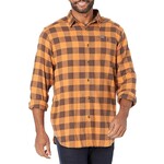 Columbia Cornell Woods™ Flannel Long Sleeve Shirt Cordovan Buffal XLT
