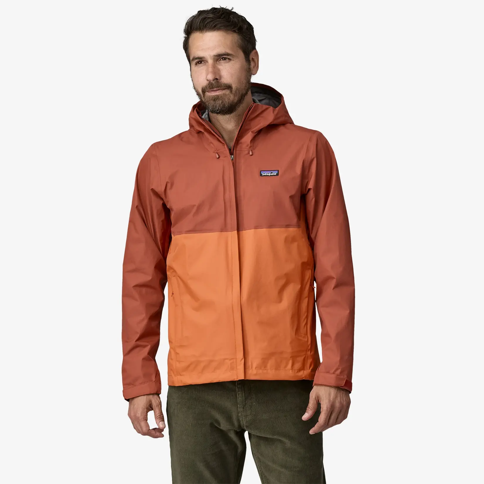 M's Torrentshell 3L Rain Jkt Redtail Rust M - Breakaway Sports