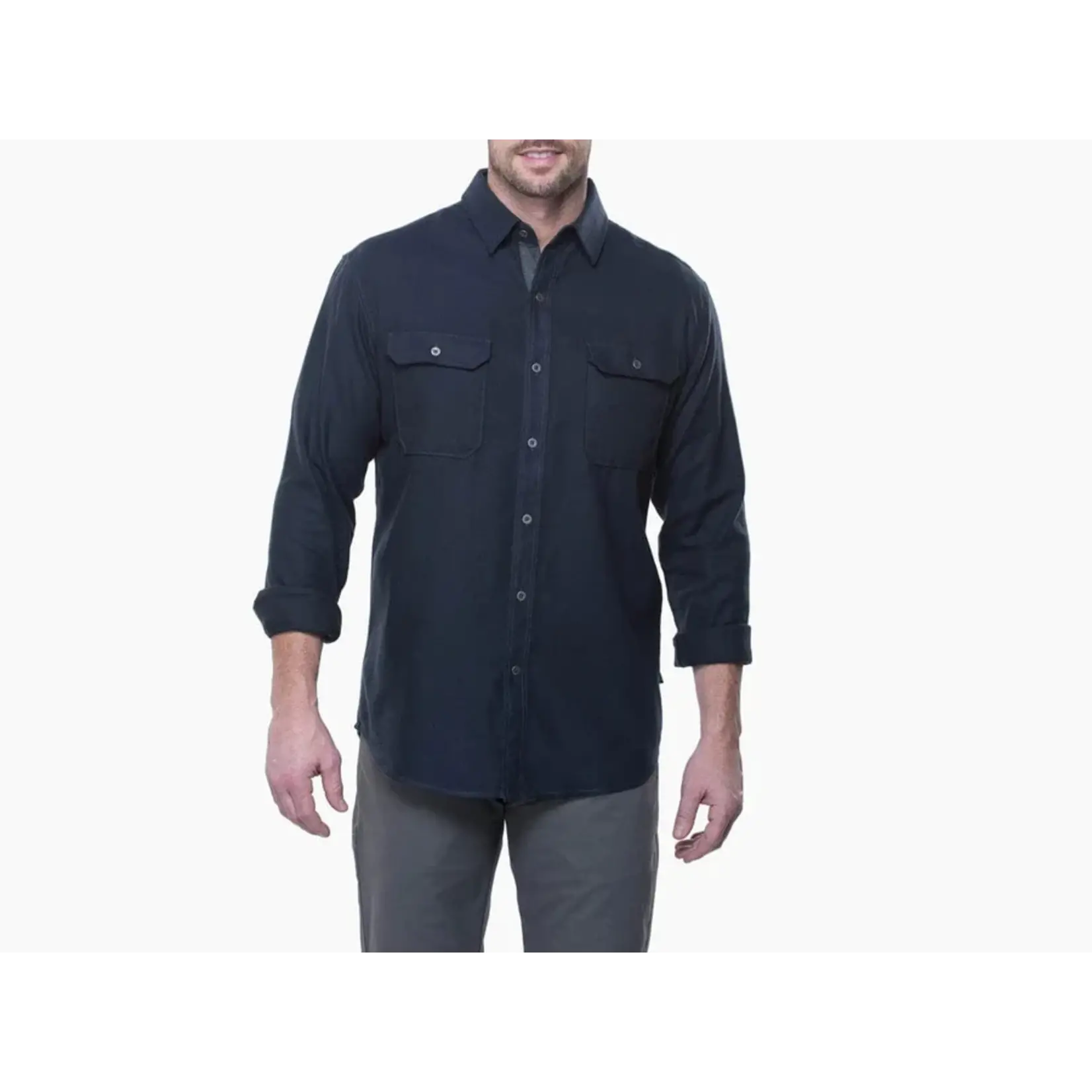 Kuhl KUHL Descendr Flannel LS MUTINY BLUE L