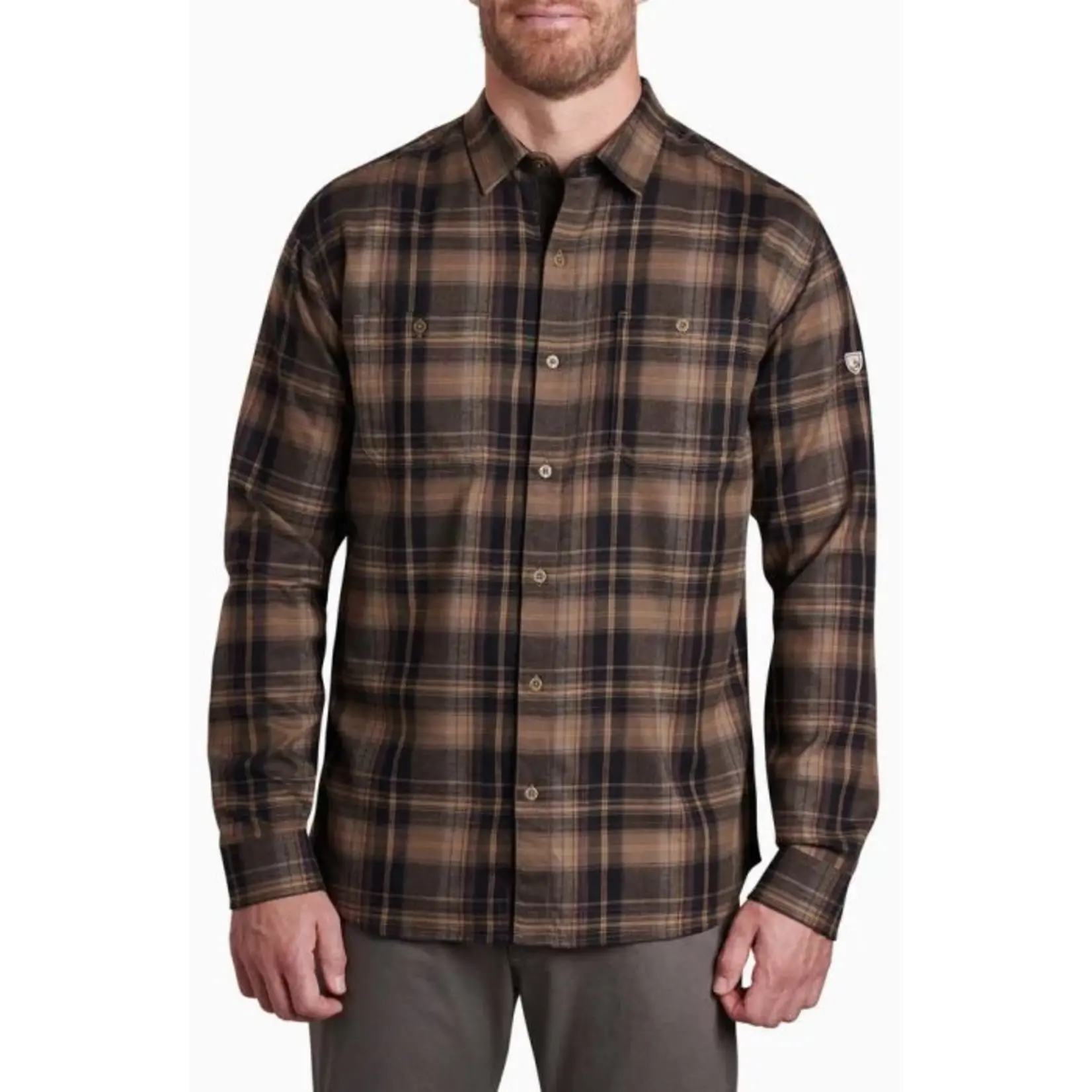 Kuhl KUHL Fugitive Flannel LS BARLEY M