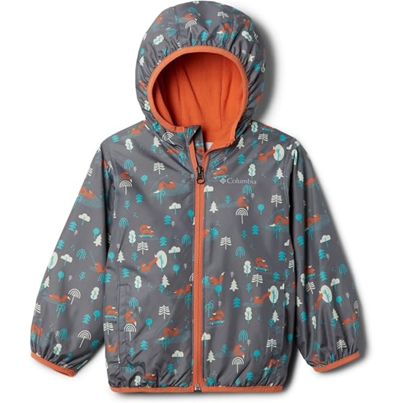 Columbia Mini Pixel Grabber™ II Wind Jacket City Grey Vulpi 12/18