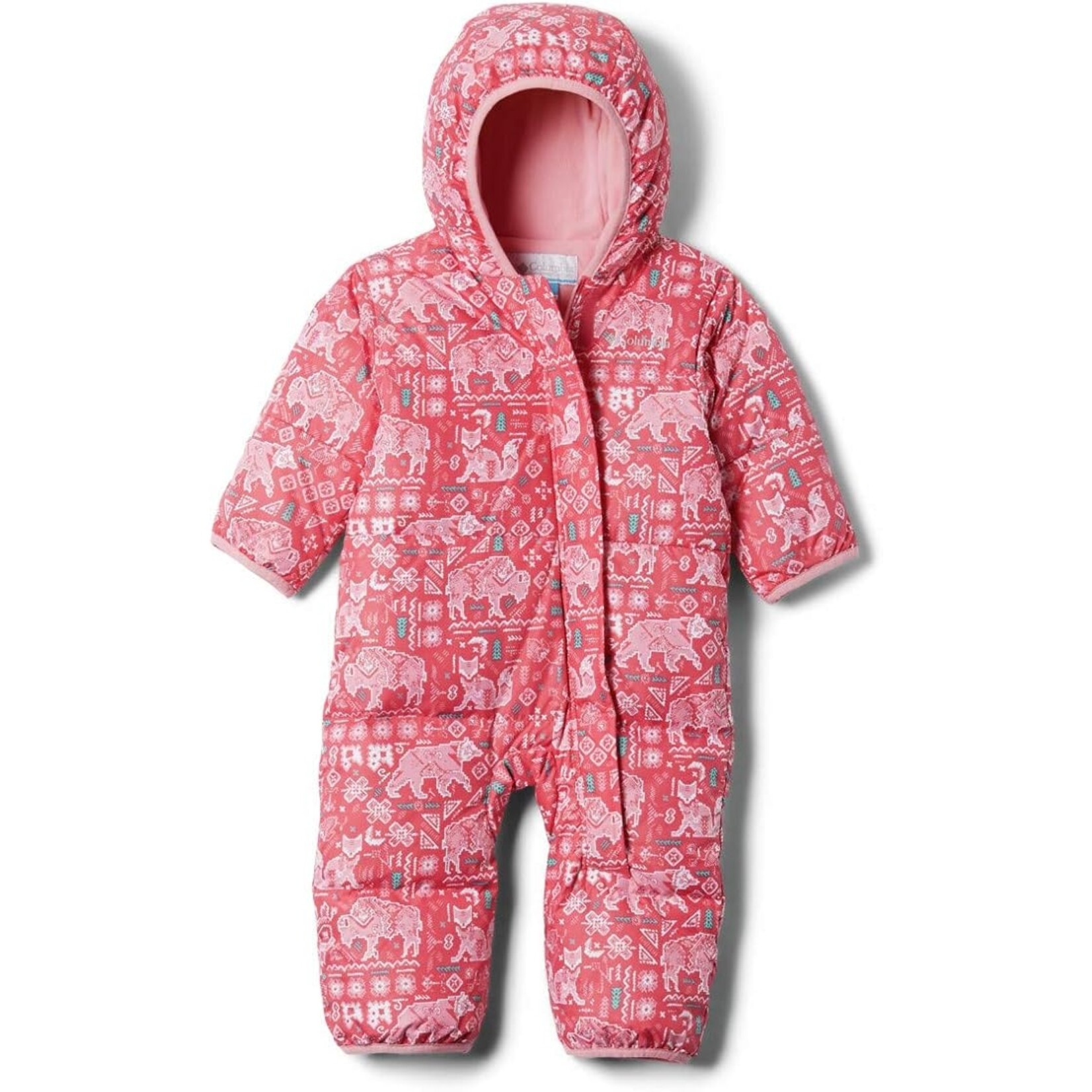 Columbia Snuggly Bunny Bunting  Bright Geranium