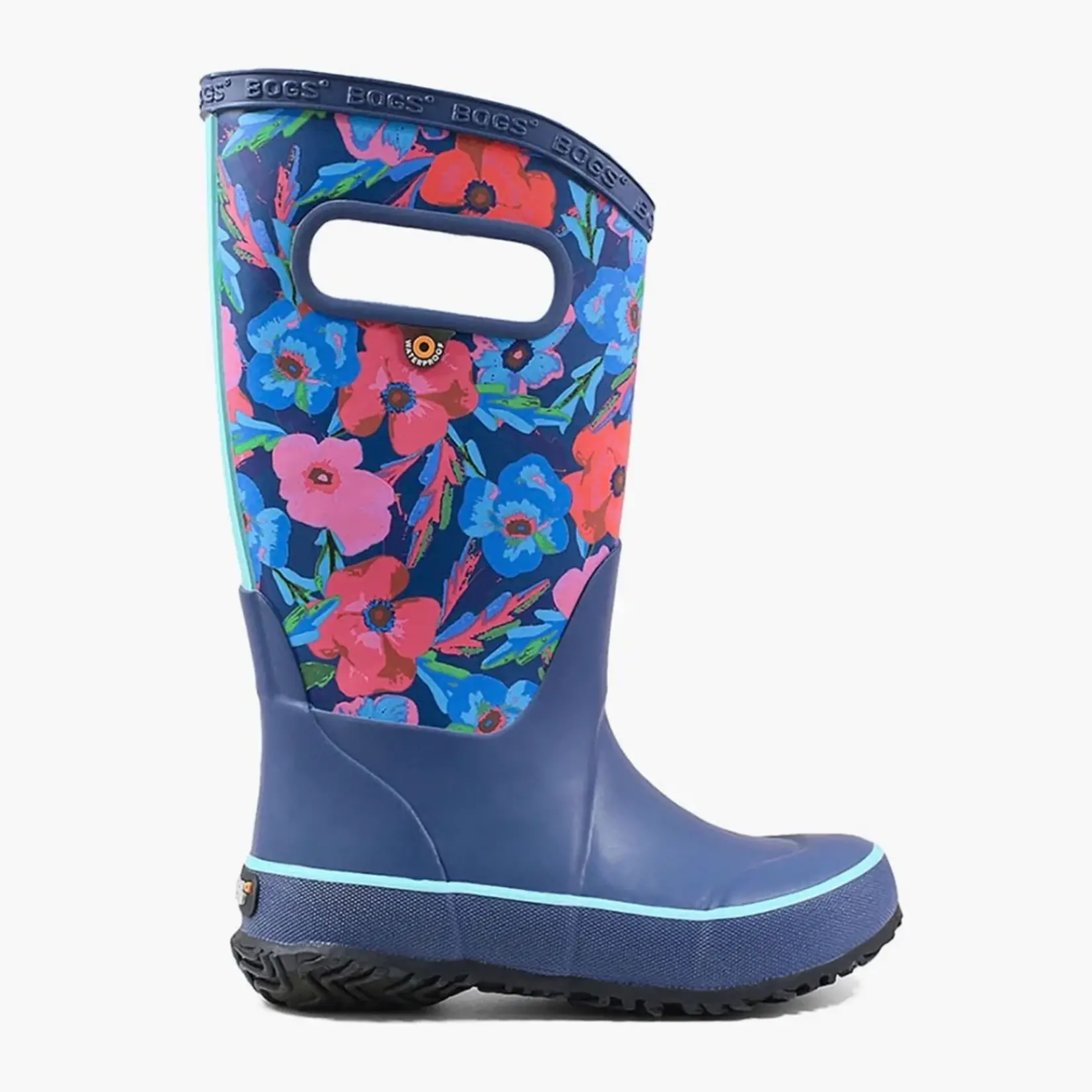Bogs BOGS Kids Rainboot Pansies 5