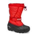Sorel CHILDRENS FLURRY PRINT Cherrybomb, Bla 12